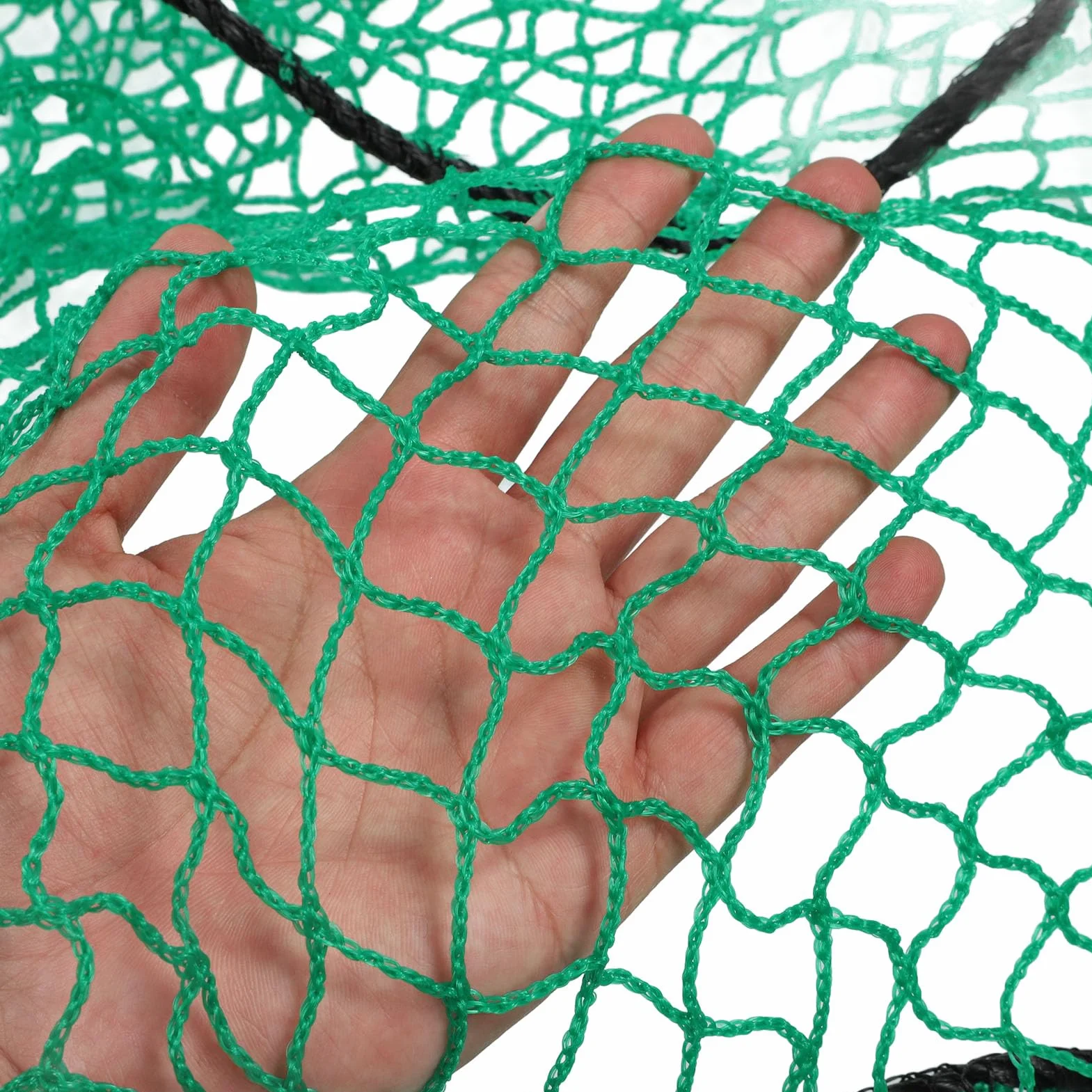 Red de Práctica de Golf 3x3m Polipropileno Verde Polietileno para Campo de Entrenamiento