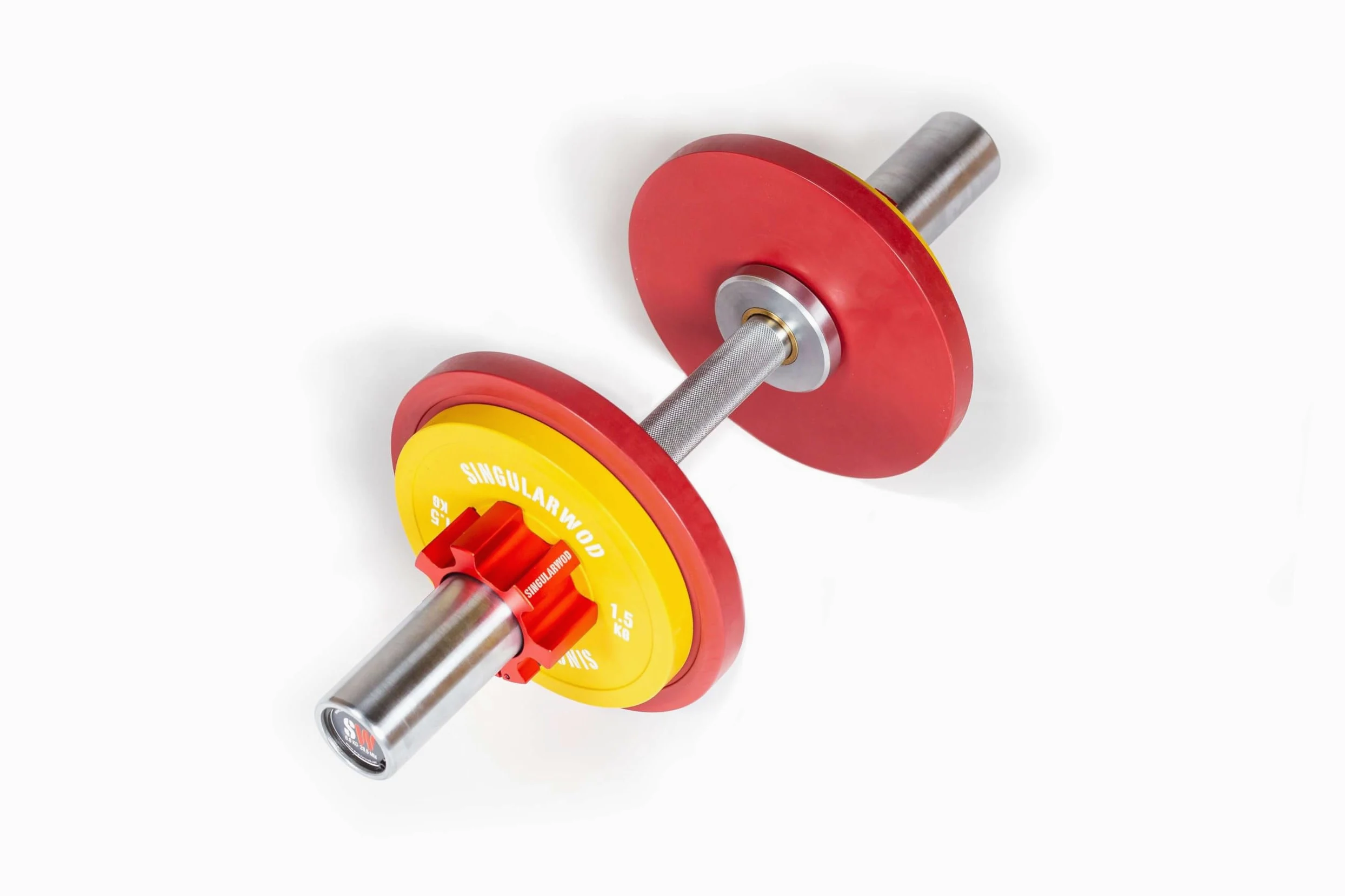 Mancuerna Ajustable de Discos Fraccionales. Accesorios Mancuernas - Halteres -Weights - Pesas. Pesos Fitness Mancuerna Ajustable SINGULARWOD - Mancuernas Ajustables