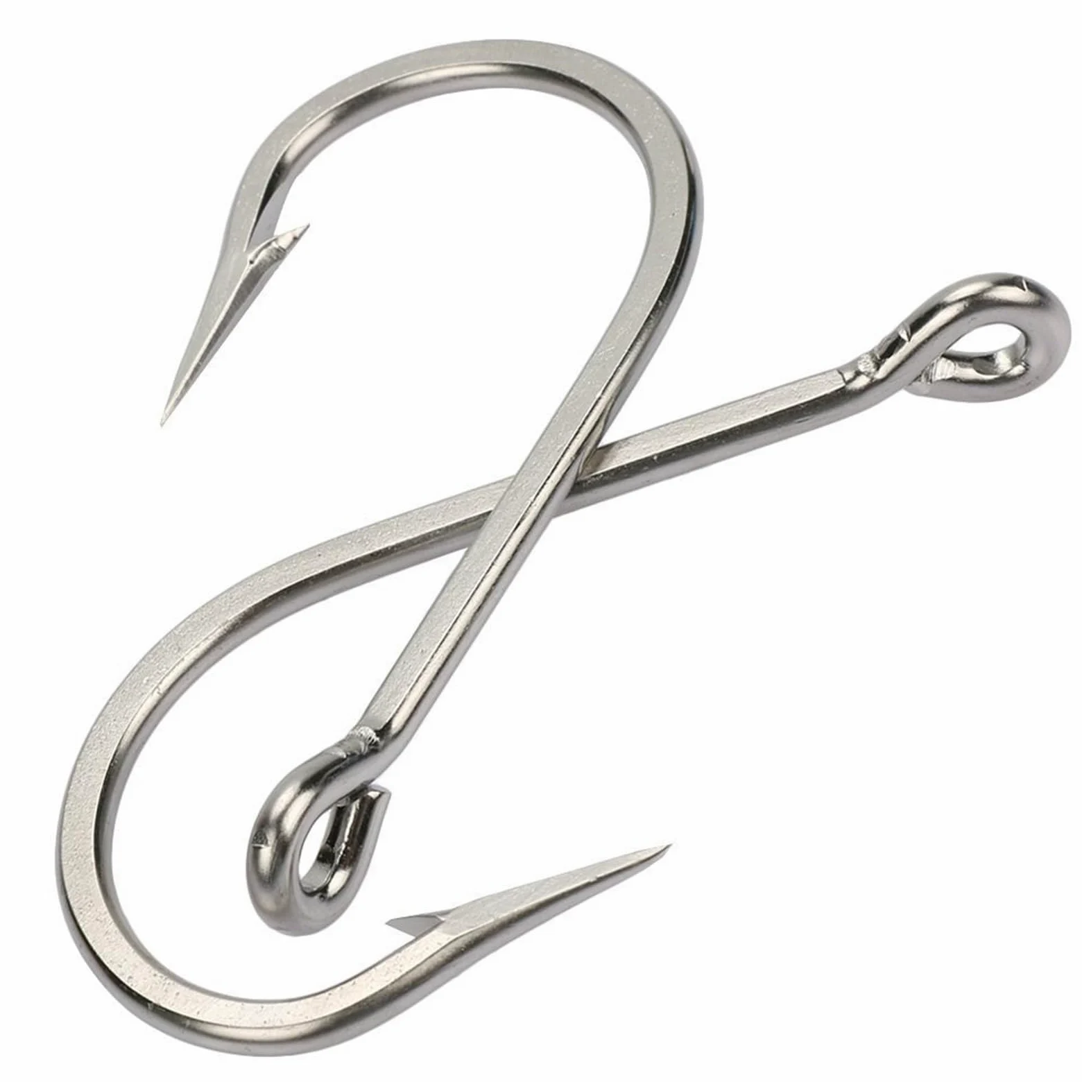 Gancho de Pesca Anzuelos de Pesca de Acero Inoxidable de 10 Piezas, anzuelos de Agua Salada, anzuelos de Pesca de mar, tamaño #6-#12 Alicates de Pesca (Size : 7#)