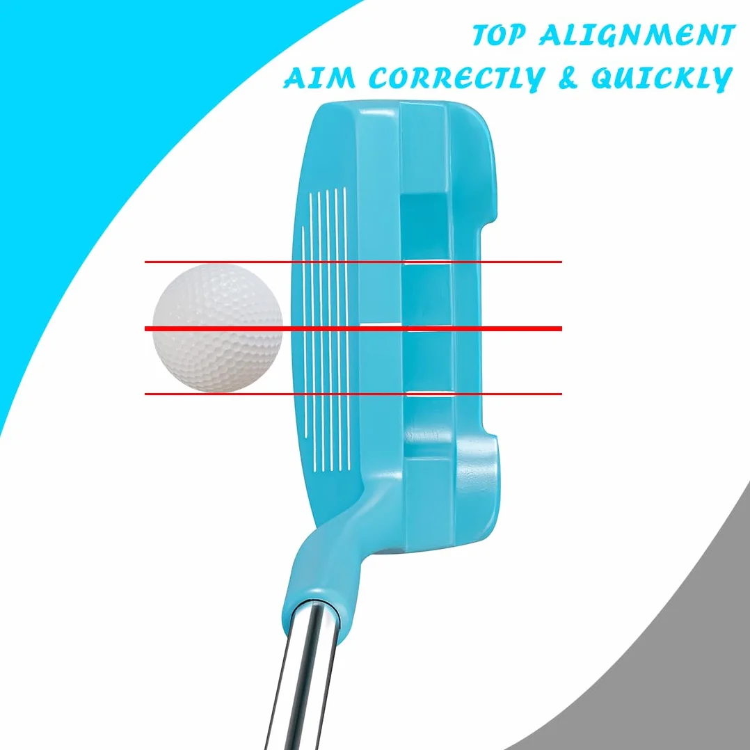 MAZEL Chipper Golf Club de golf de 36/45 grados para hombres y mujeres, mano derecha, mejora tu juego corto (azul mano derecha, derecha, 45 grados)