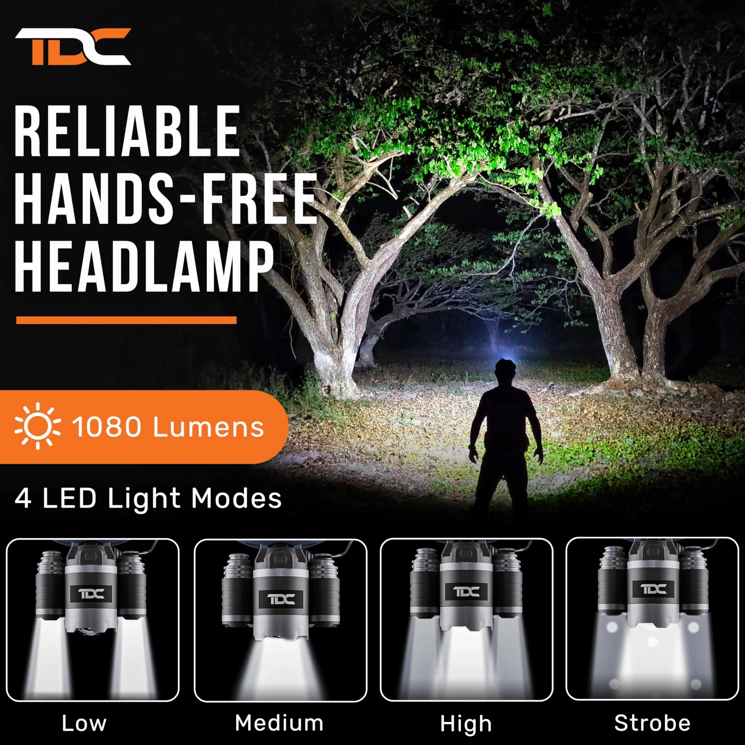 TDC Combo de faros: potente linterna frontal recargable Thor + linterna de llavero COB súper brillante recargable: ilumina tus aventuras con el dúo dinámico. Linterna frontal y llavero COB luz de