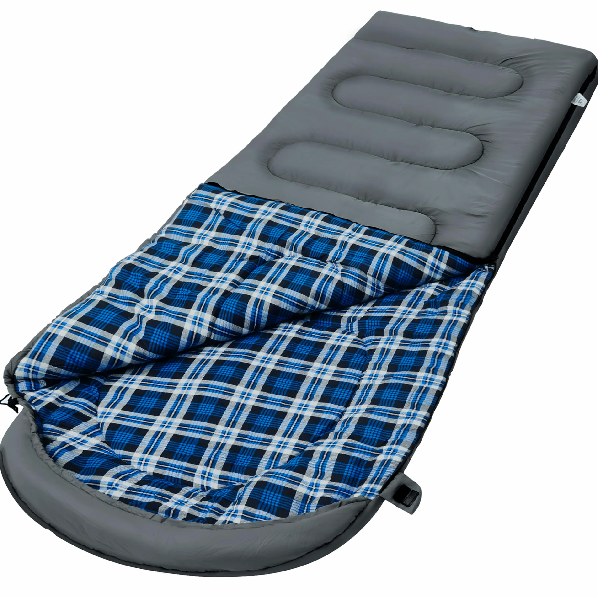 Naturehike Saco de dormir de 0 grados para adultos, saco de dormir de franela de algodón para clima frío e invierno, cálido para 4 estaciones para acampar y mochileros