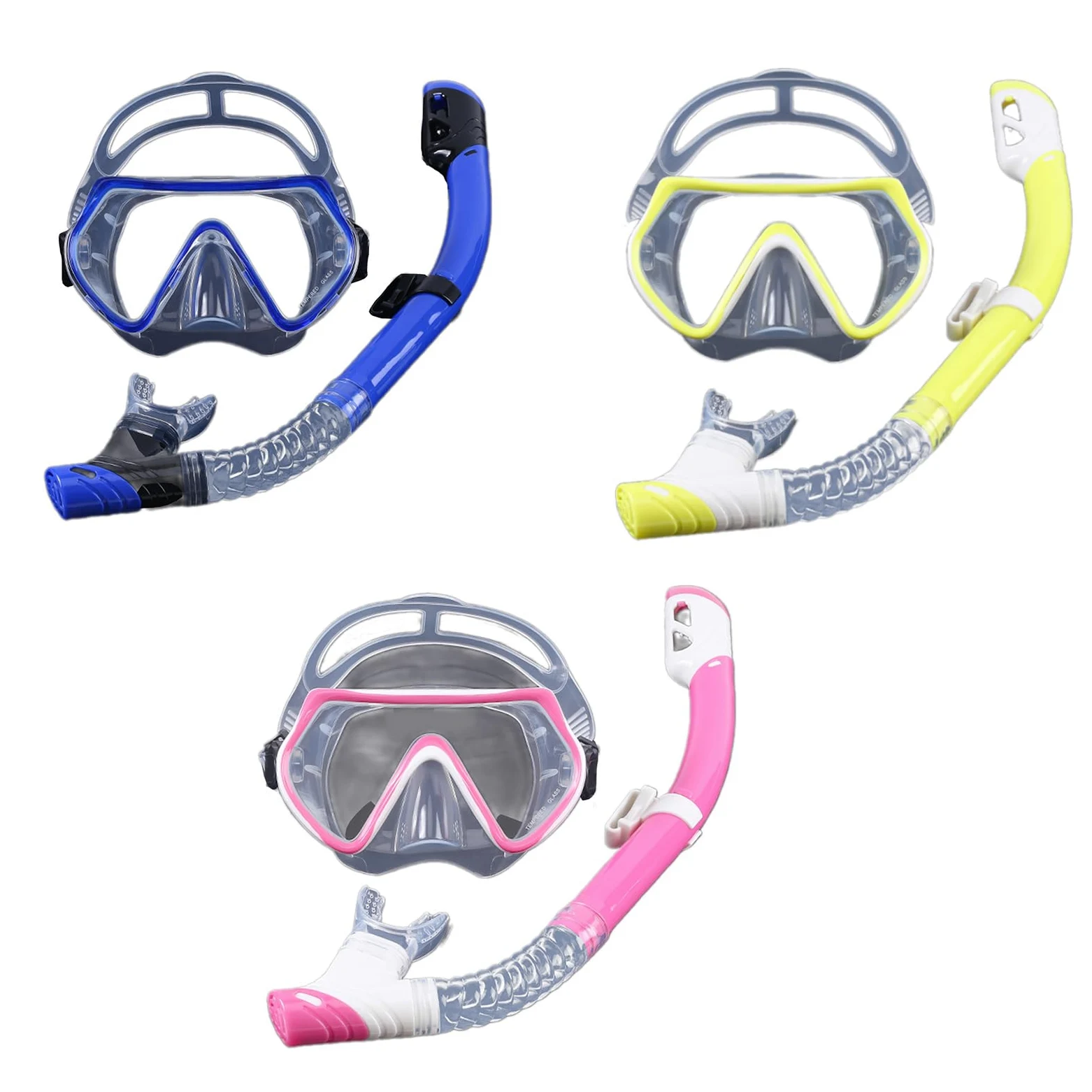 Equipo de esnórquel para buceo, esnórquel, gafas antivaho, gafas para piscina, esnórquel