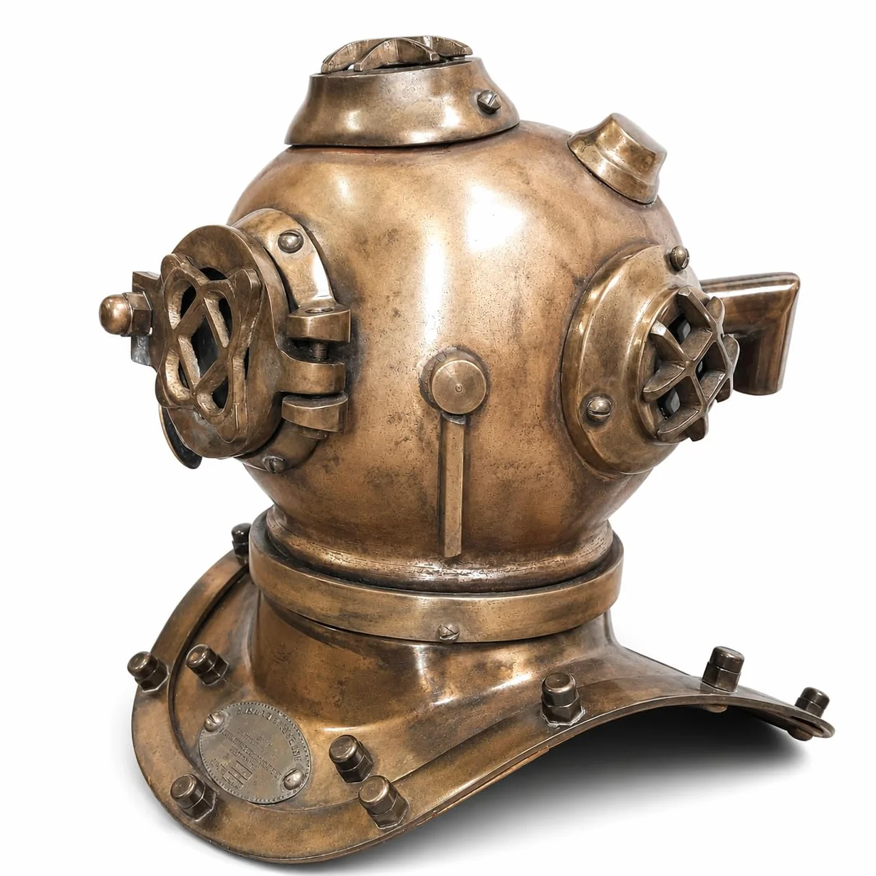 Buceo buceadores casco Mark V de la marina EE. UU Real envejecido Look Vintage regalo