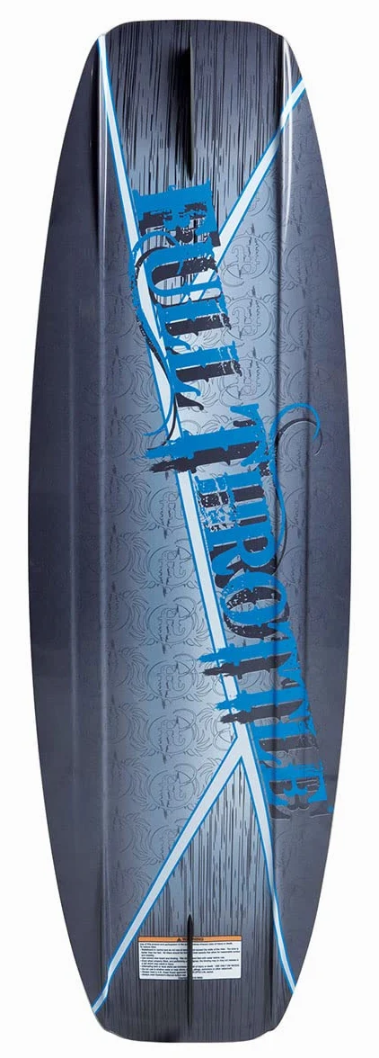 Absolute Outdoor Full Throttle Aqua Extreme Kit de Wakeboard (Negro/Azul, 55.1 x 21.6-inch/140 cm x 42 cm)