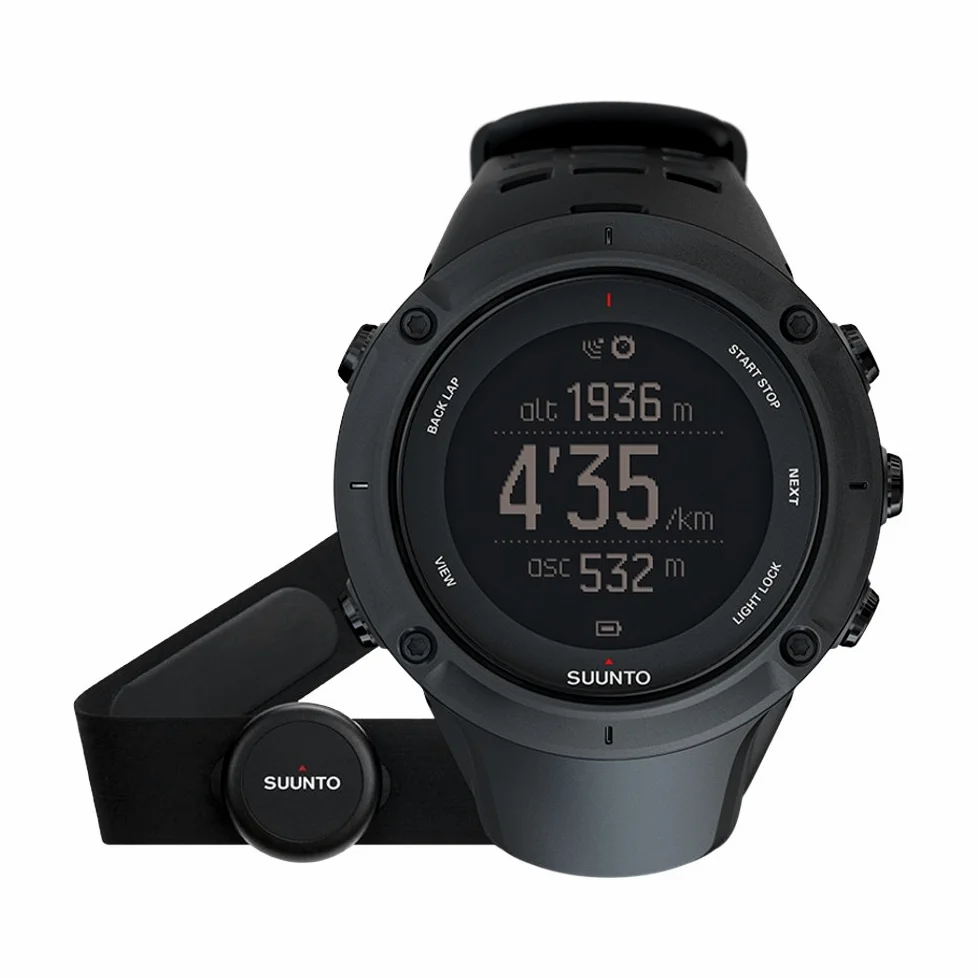 SUUNTO Ambit3 Peak HR Monitor Running GPS Unit, Negro