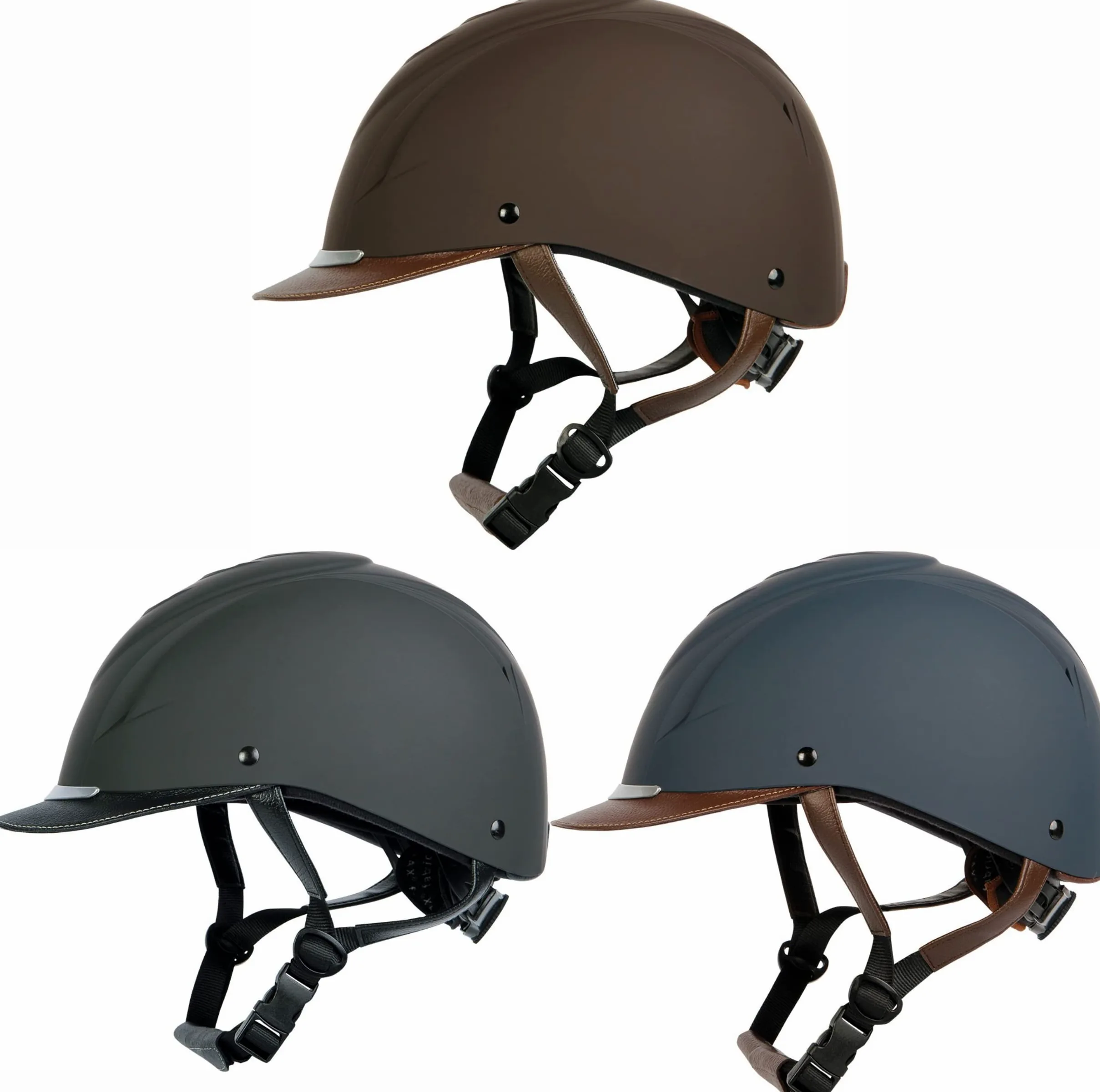 Harry's Horse Veiligheidscap, Challenge, color: gris, talla: S/M