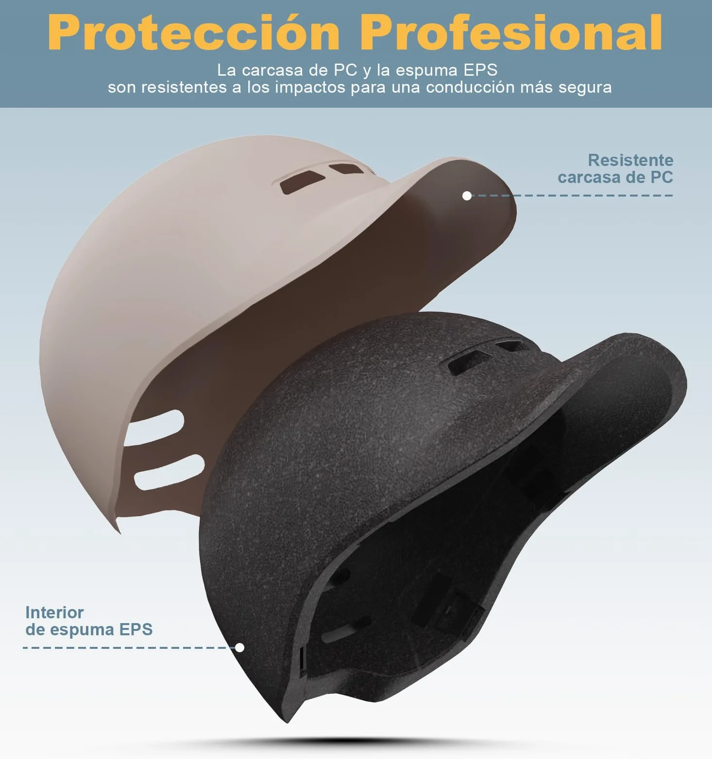 Shinmax Casco Bicicleta Adulto con Visera Casco Bici Urbano para Hombre y Mujer Casco Patinete Protección de la Seguridad Casco de Ciclismo Ciudad Scooter Carretera Montaña Ajustable Tamaño 57-62cm