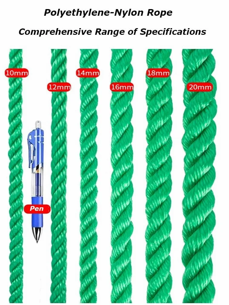 Tendedero Multiusos Cuerda De Polietileno Nailon 10 Metros Resistente para Colgar Y Secar Portátil Ligero para Interiores Y Exteriores