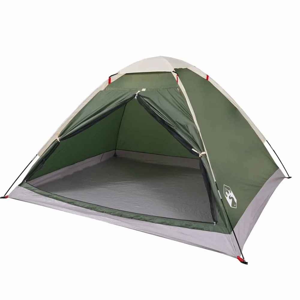 Sporting Goods item-Tienda de campaña domo para 4 personas, color verde, impermeable