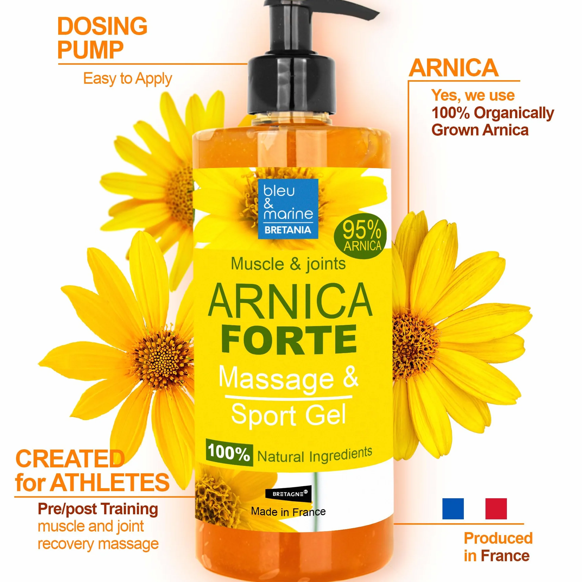 Arnica Gel Extra Fuerte Masaje Muscular y Articular Pack Ahorro 3 x 200 ml