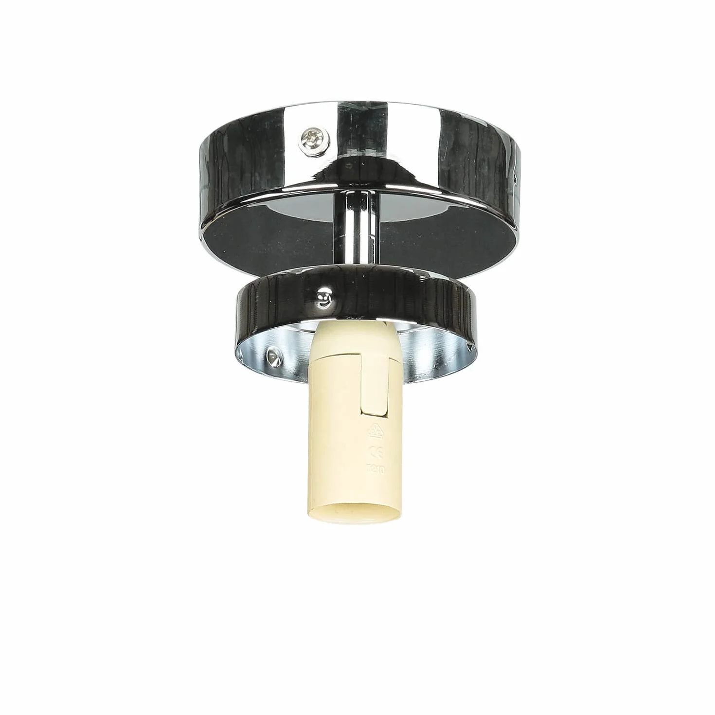 Lámpara de techo bola metal y cristal cromado 1x G9 intercambiable para baño pasillo iluminación atemporal compacta