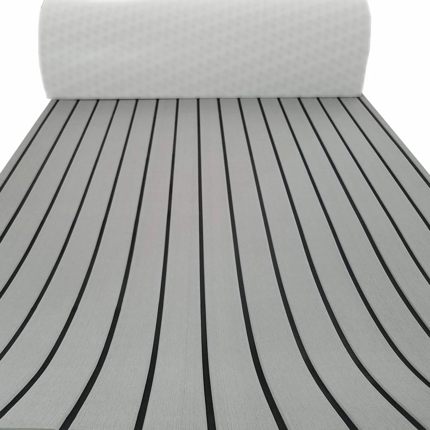 Hoja de Cubierta de Barco,Teca Sintetica Barco,90X240cm Suelo de Espuma EVA de Teca,Estera Antideslizante Alfombra ​autoadhesiva Tapetes para Marina RV Yates Kayak