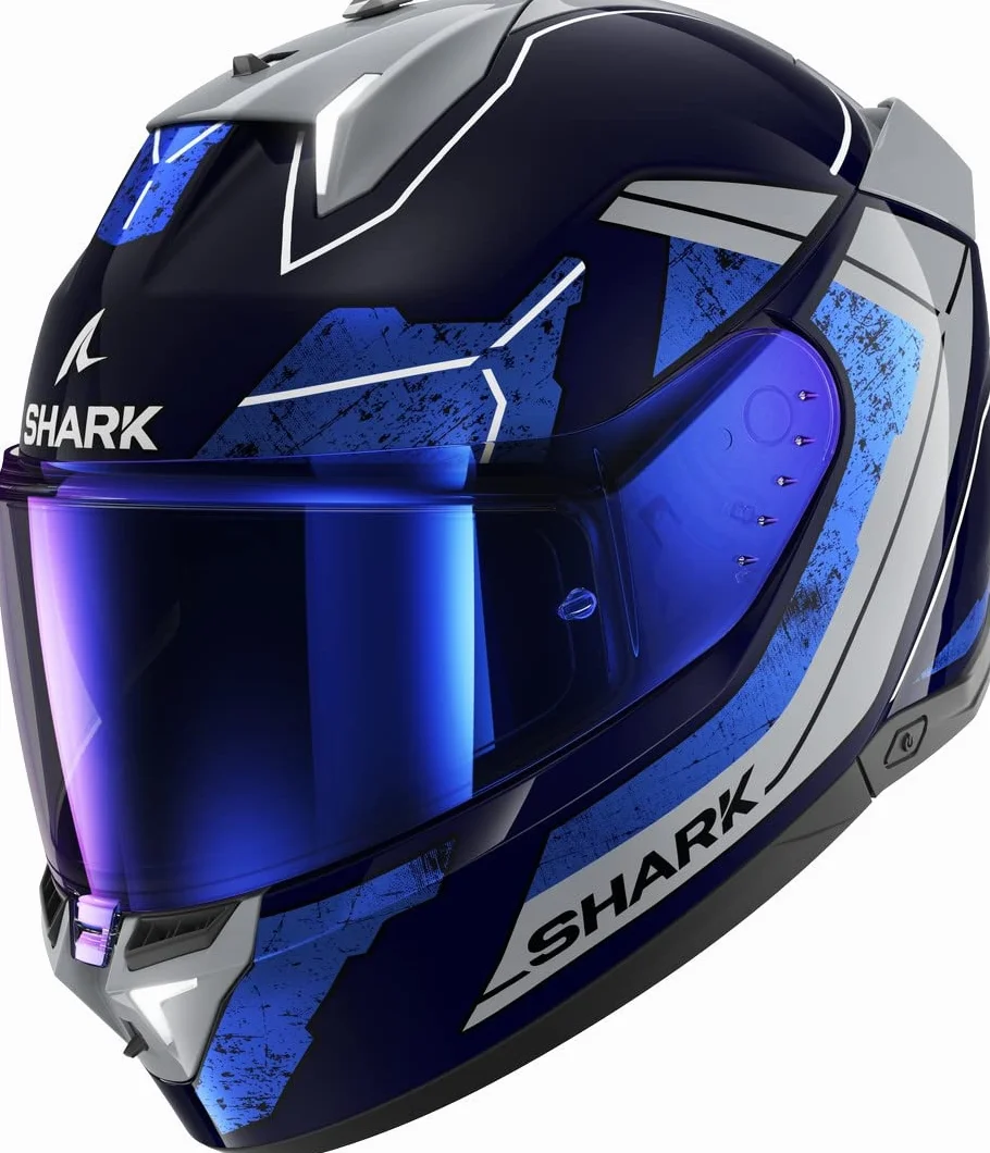 Shark, Casco Moto Integral SKWAL i3 RHAD Blue/Grey Bus, XL
