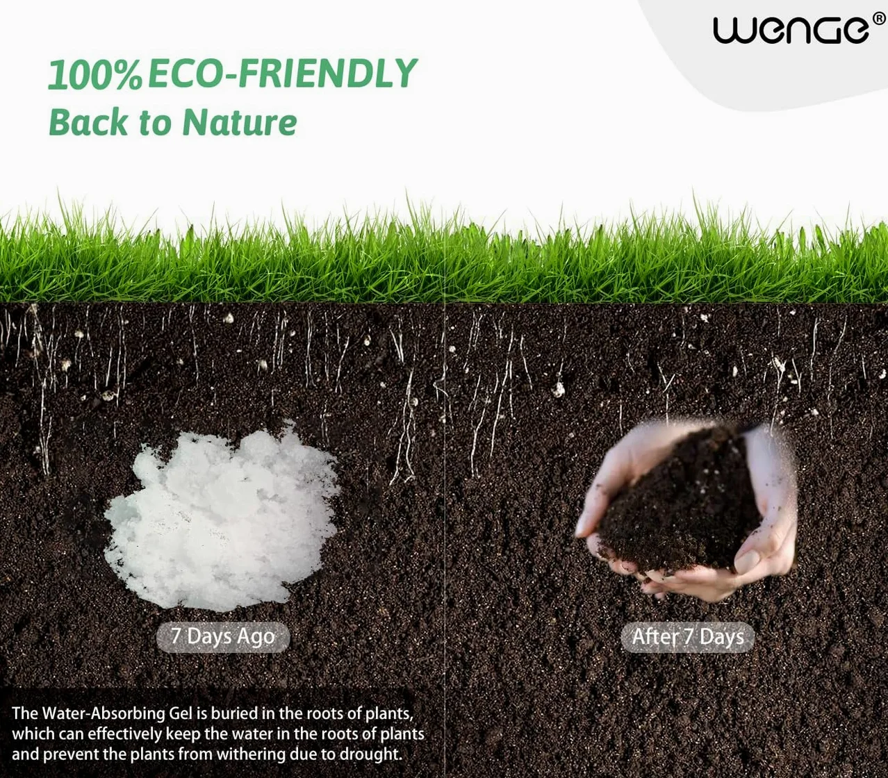 Wenge Gel de caca para inodoro portátil para camping, paquete de 100 unidades de orina súper absorbente, solidificante, polvo desodorizante y gelificante de residuos líquidos, gel ecológico para