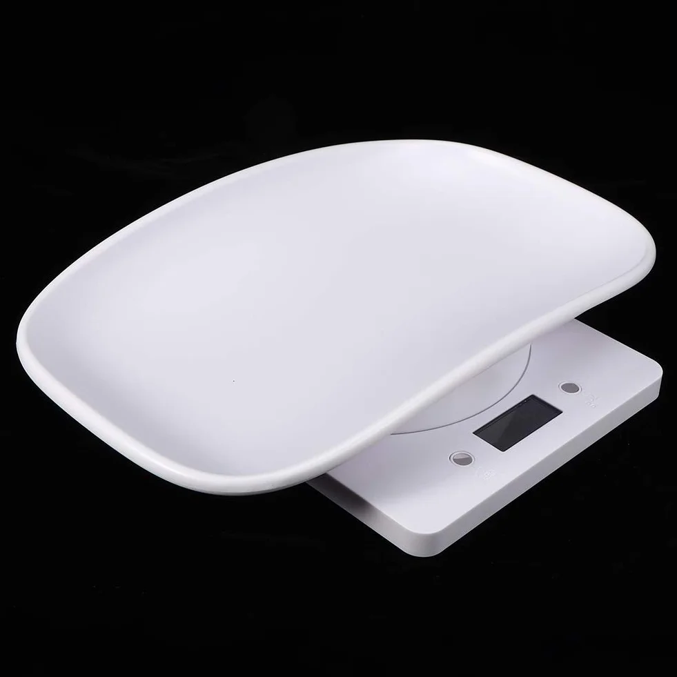 Báscula de Pesaje para Bebés 10 Kg 1 G Digital para Cachorros Perros Gatos Pequeños Electrónica de Cocina