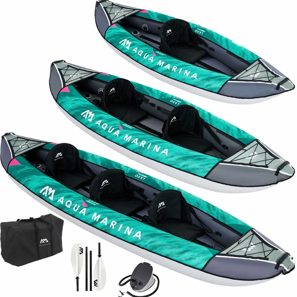 Aqua Marina, Laxo 12'6", Kayac, Multicolor, U, Adultos Unisex