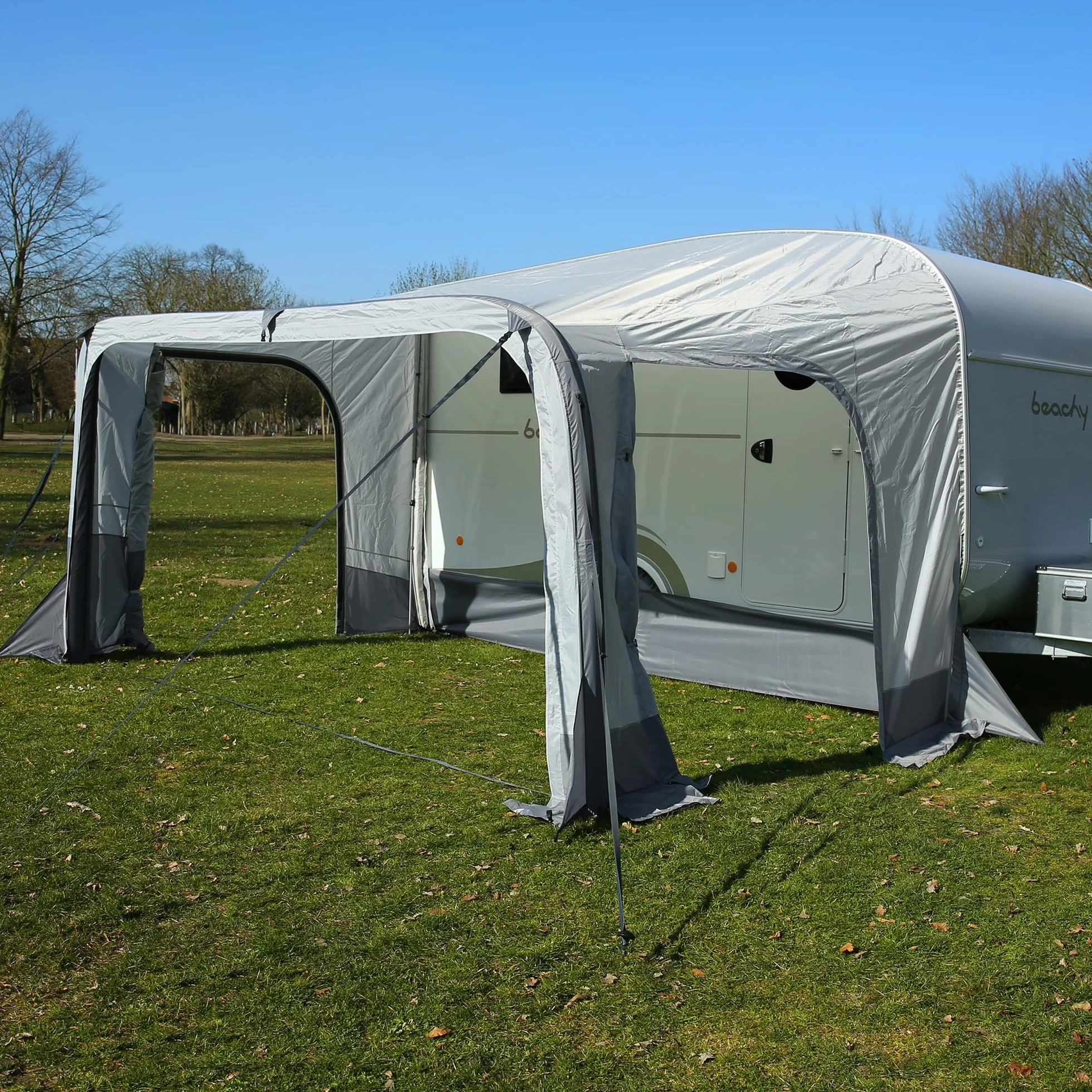 your GEAR Brela Air 360 – Tienda de campaña de aire para Hobby Beachy Caravan – Parasol y toldo para caravana con listón – UV 50+ (para Beachy 360)