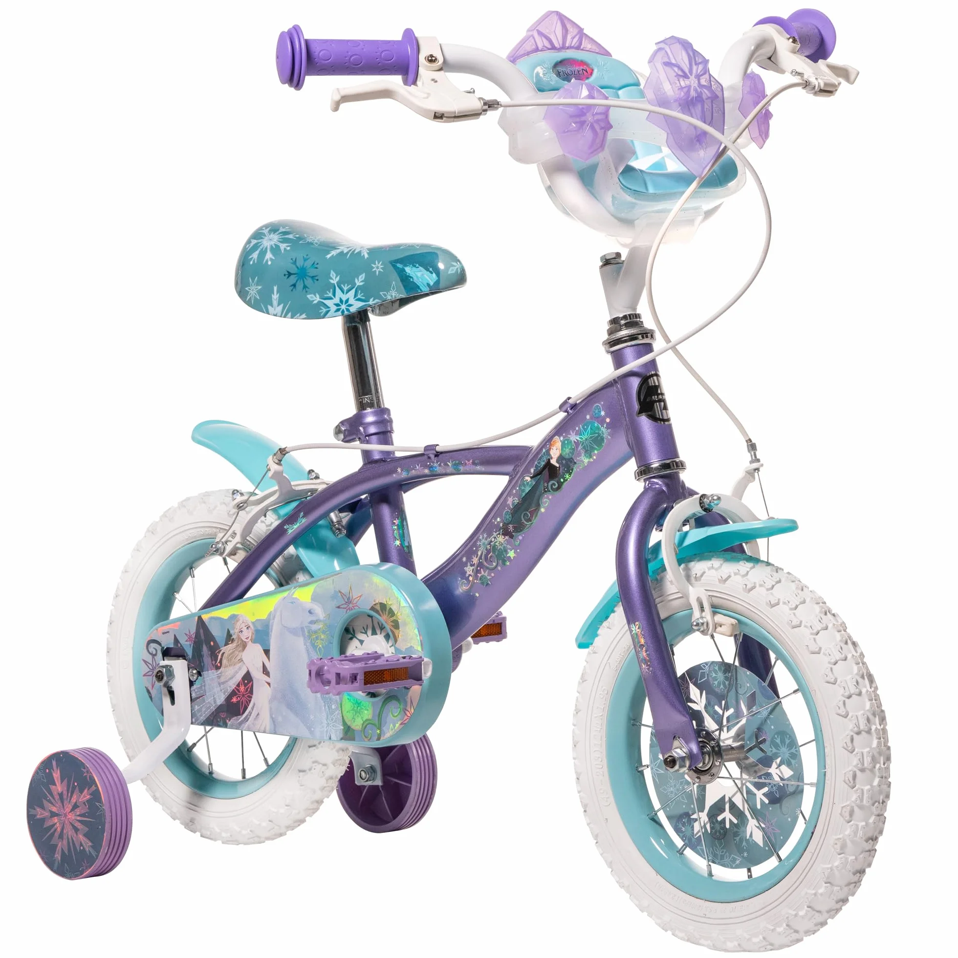 Huffy Disney Frozen 12" Inch Bicicleta para niños, 3-5 años