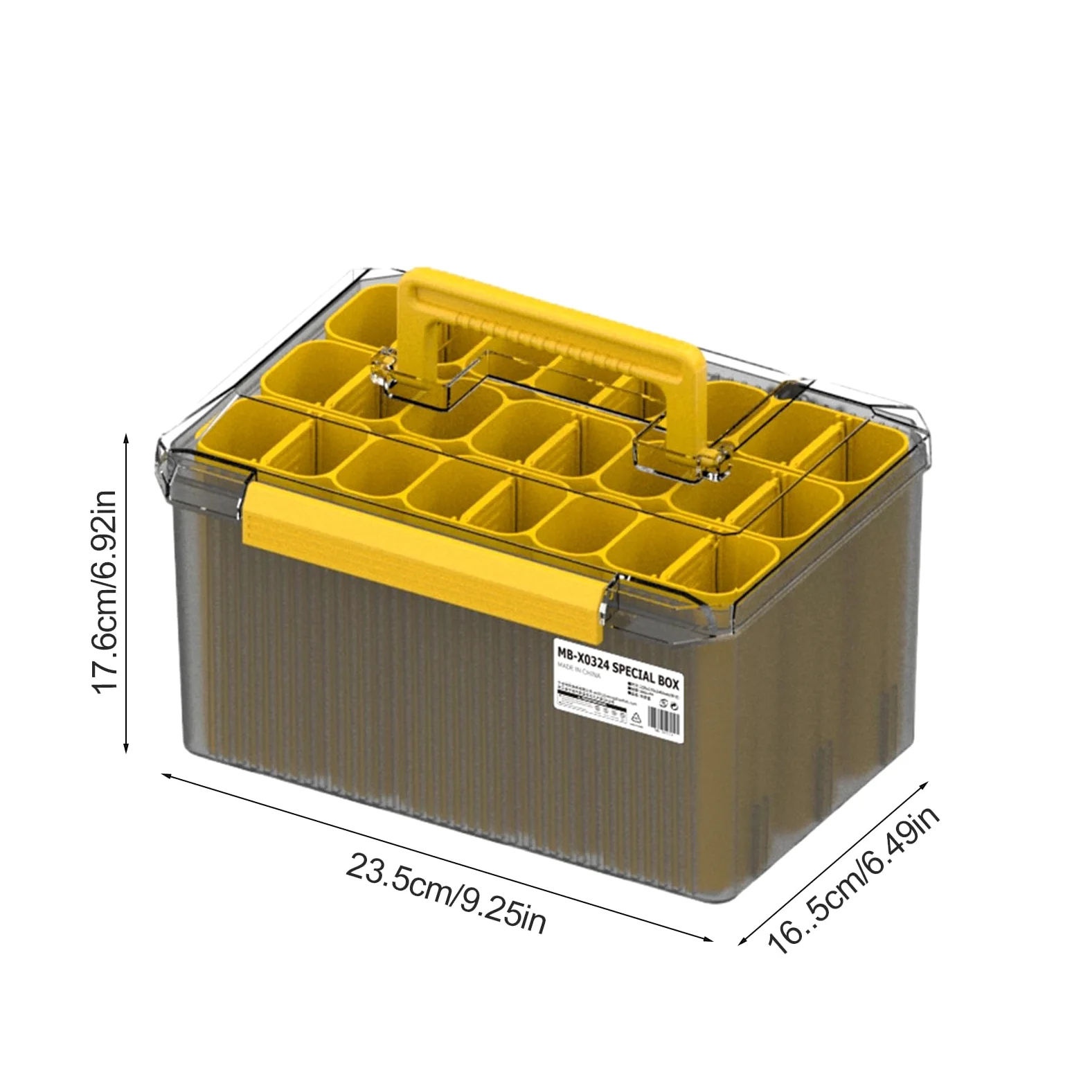 Cajas de almacenamiento para señuelos de, de aparejos de, almacenamiento impermeable, organizador de cebos de calamar para moscas