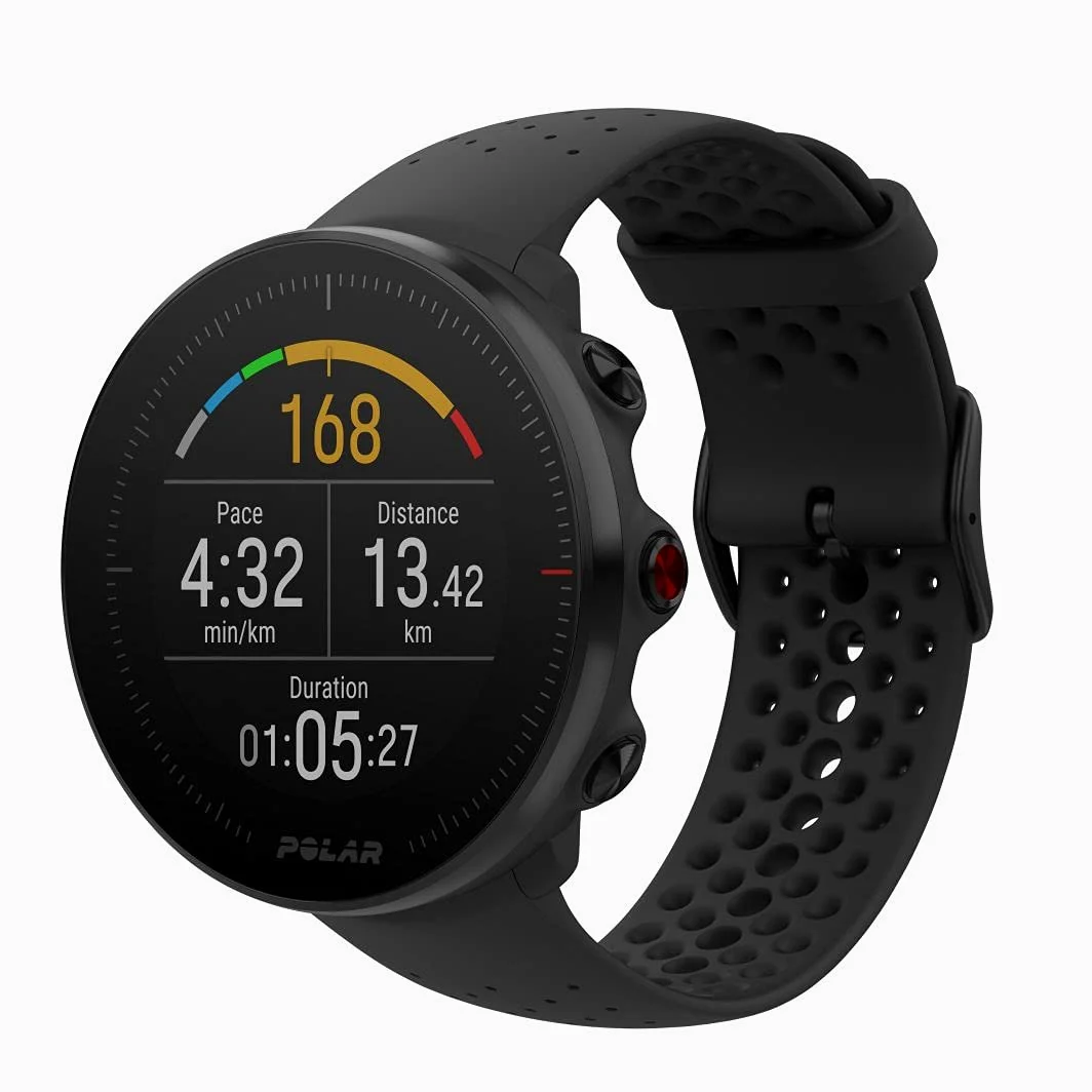Polar Vantage M - Reloj con GPS y Frecuencia cardíaca en la muñeca - Multideporte y Running, Registro avanzado del sueño, programas de Entrenamiento (Resistente al Agua y Ligero)