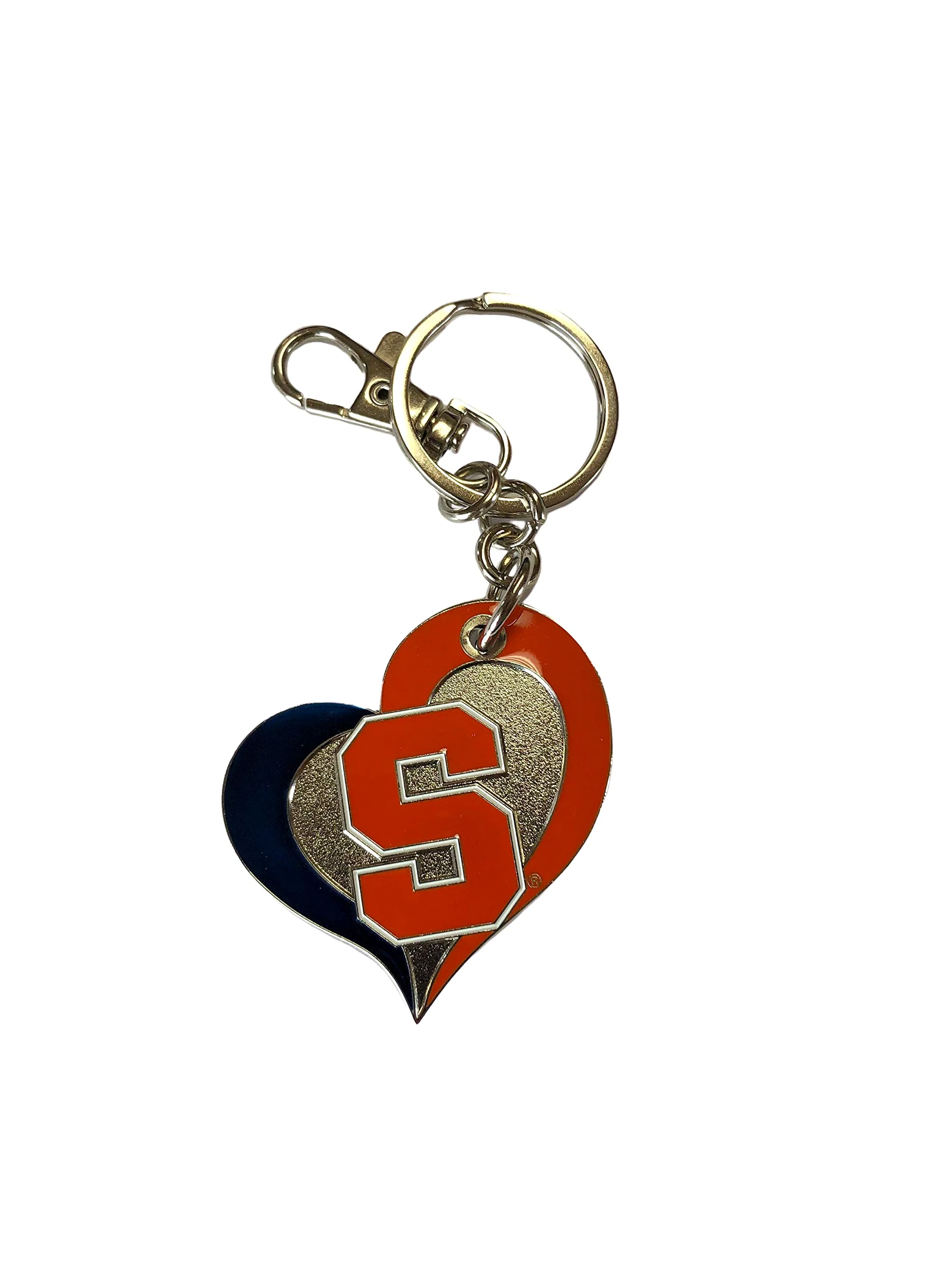 Aminco Llavero con forma de corazón de la Universidad Internacional de Syracuse
