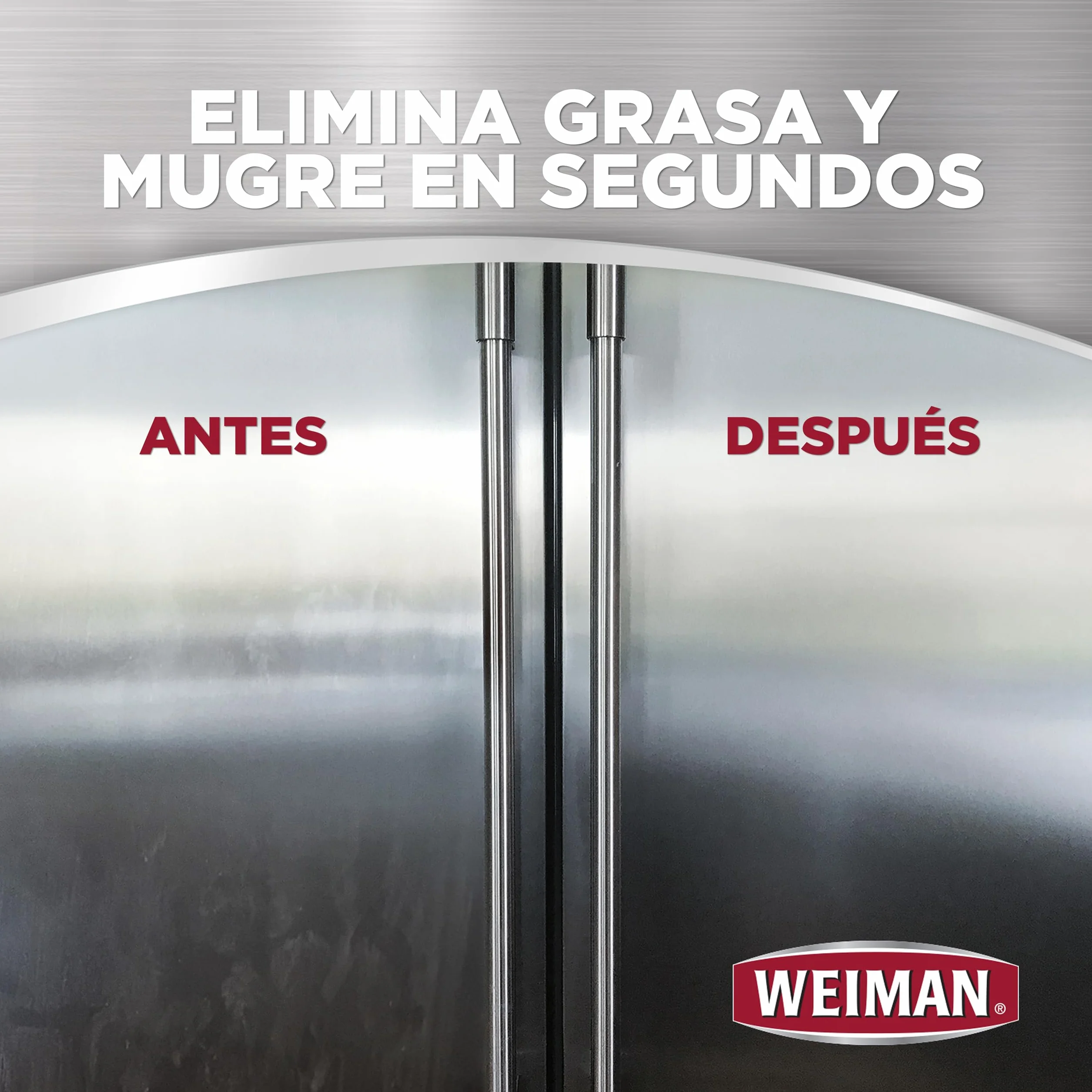 Weiman Toallitas Limpiadoras para Acero Inoxidable - Pack de 2