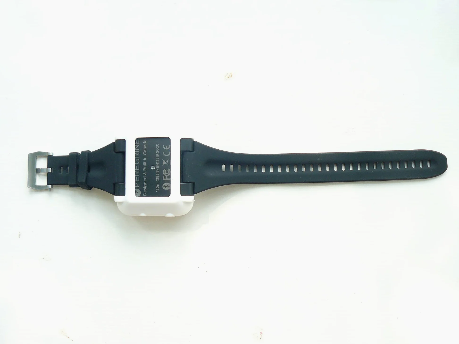 Funda protectora de silicona para ordenador de buceo Shearwater Peregrine/Peregrine TX (blanco)
