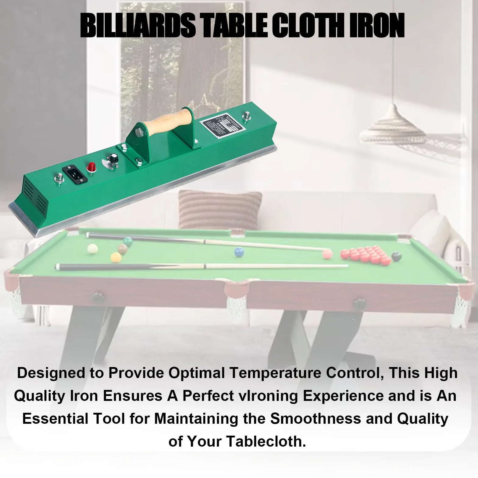 Plancha para Mesa de Billar Ajustable 670mm