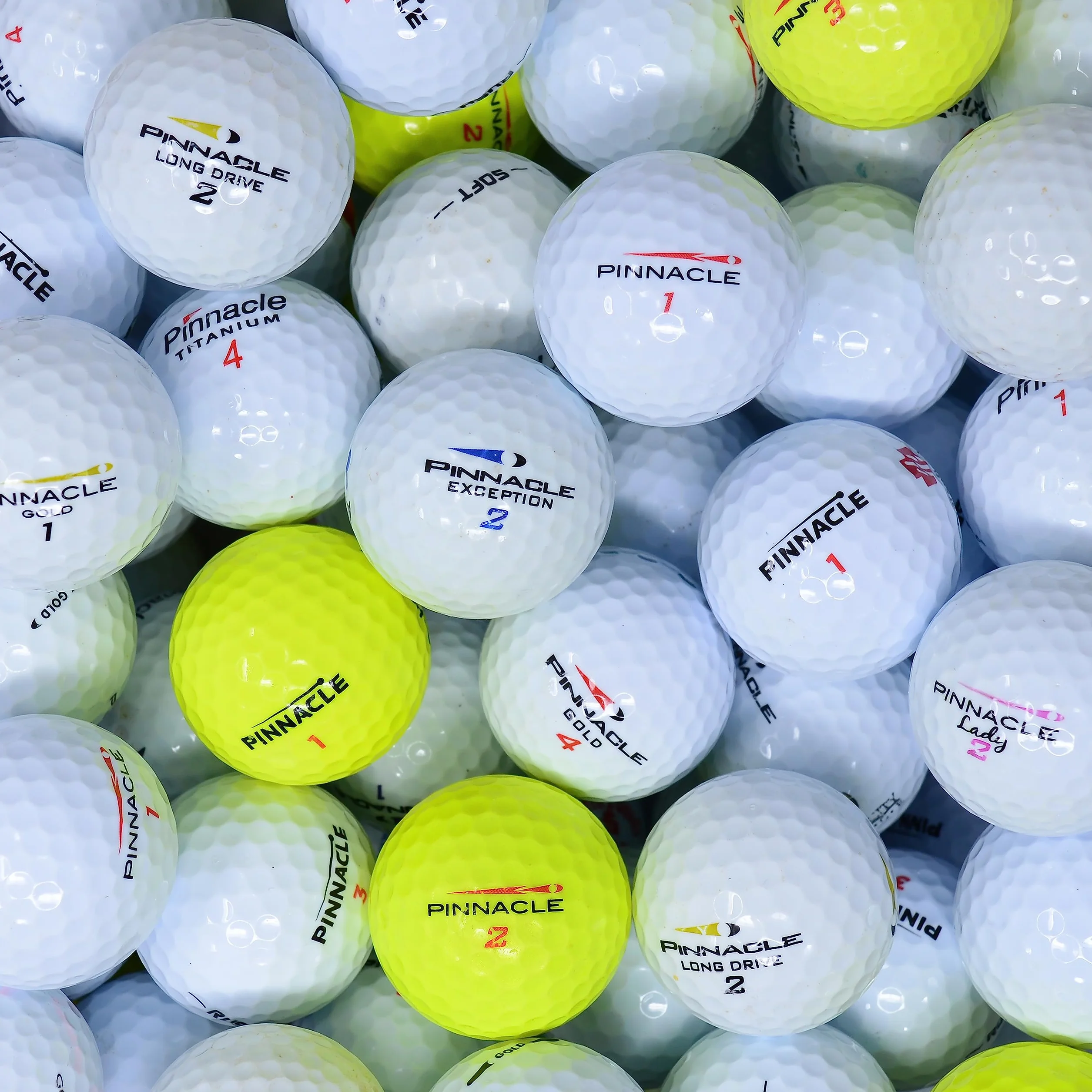 Second Chance Pinnacle Grade A 24 de - Bolas de Golf reciclada