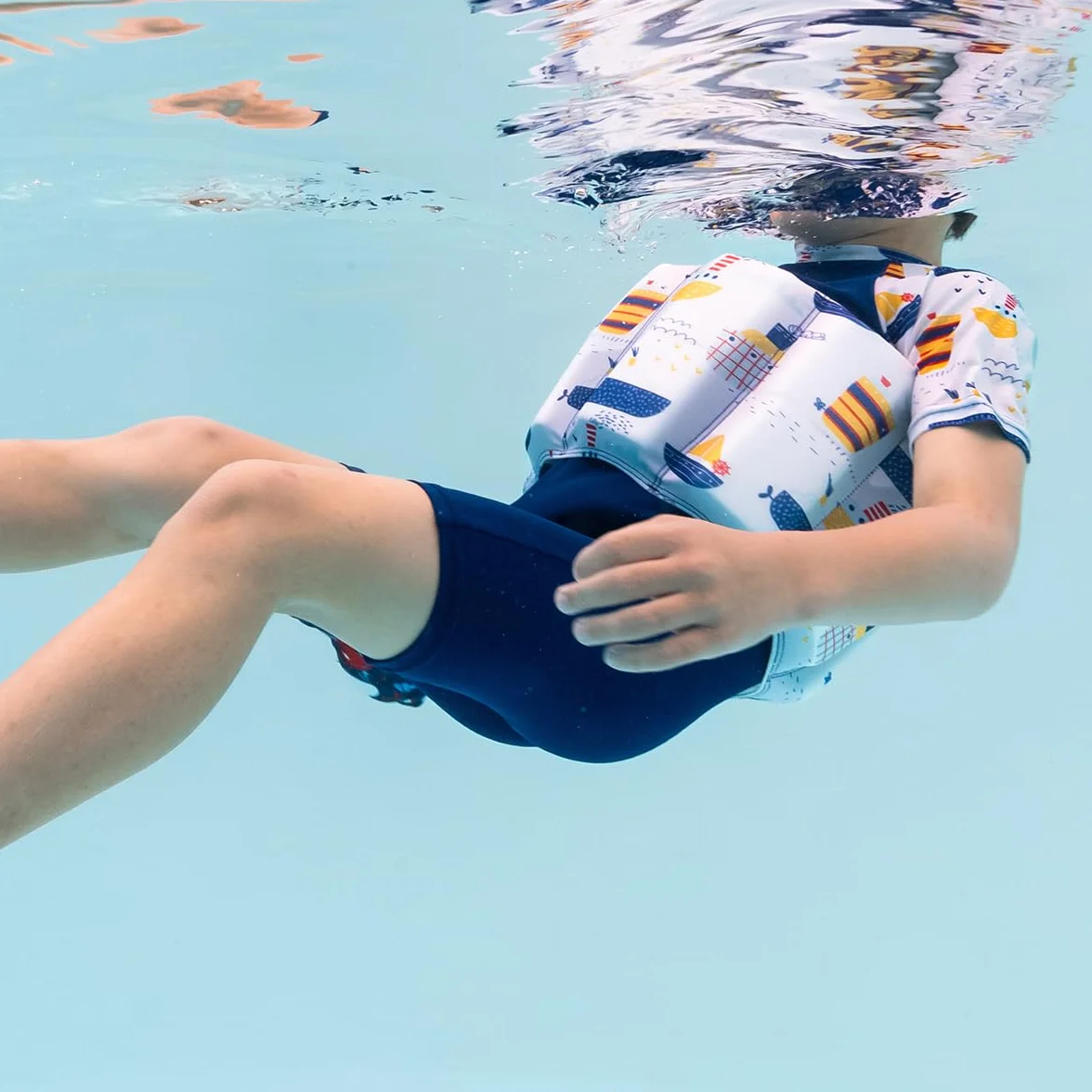 Splash About Splash About Traje de Flotación con Mangas Y Flotabilidad Ajustable raje de flotación con Mangas y flotabilidad Ajustable Unisex niños (Pack de 1)