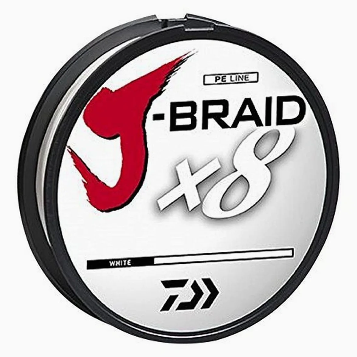 Daiwa J-Braid - Sedal Trenzado Redondo de 8 hebras (300 m)