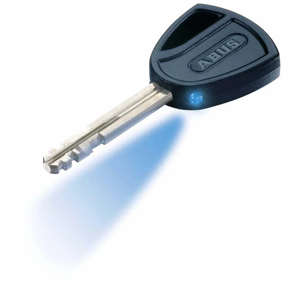 ABUS Combinación de candado y Cadena - Granit Power XS 67/105HB50 + 10KS120 Bucle Negro - Candado de Moto con Nivel de Seguridad 16 - Rojo