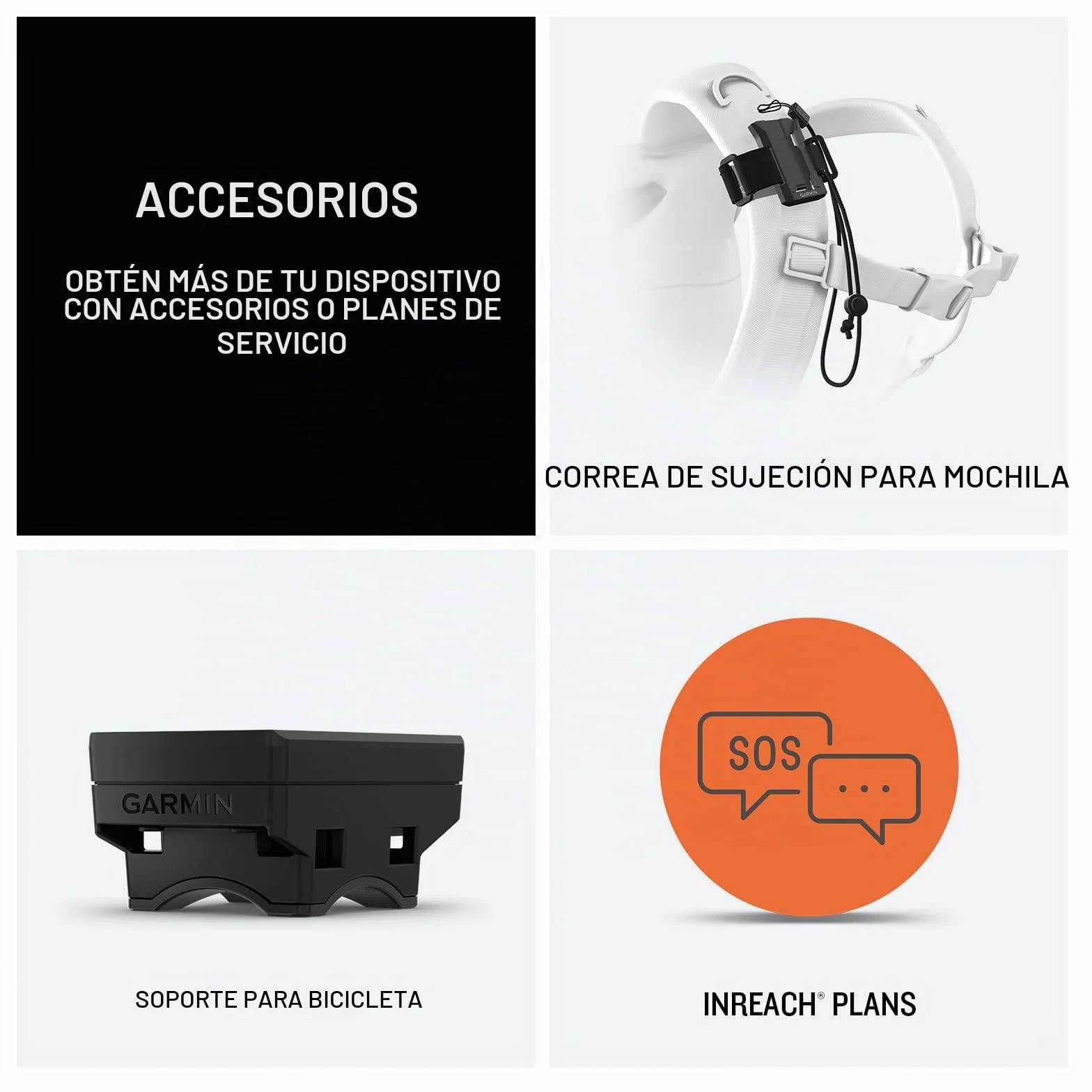 Garmin inReach Mini 3 Plus, Dispositivo Satelital Compacto con GPS, SOS con Pantalla Táctil a Color, Mensajes de Texto, Fotos y Mensajes de Voz vía satélite, LiveTrack, hasta 350 Horas de autonomía