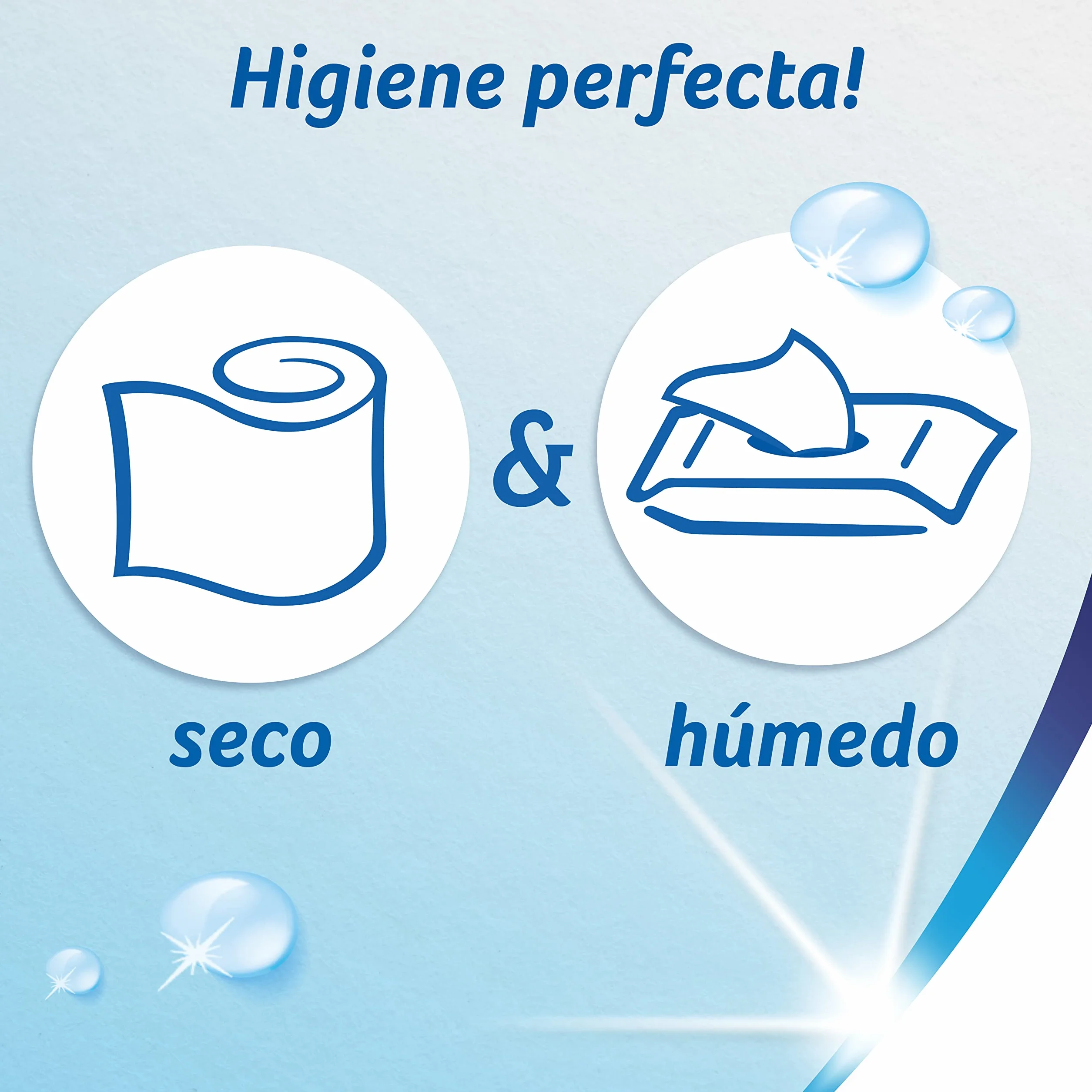 Colhogar Pure Moist x80 Papel Higiénico Húmedo Desechable Sin Alcohol Pieles Sensibles