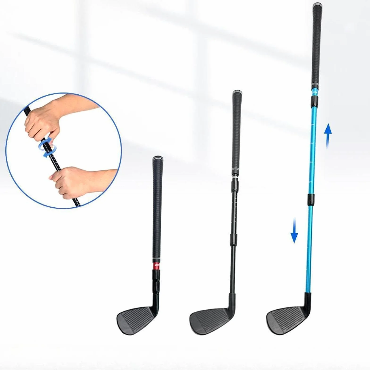 Palo de Golf Retráctil para Practicar Chipping Al Aire Libre