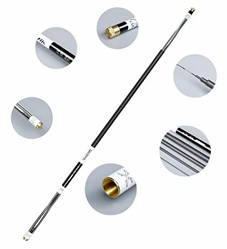 CañAs de Pescar,CañAs de Pesca 3.6m 4.5m 5.4m 6.3.0M 7.2m Caña de Pesca de Carpa Varillas de alimentación de Carbono Pesca Telescópica Pesca Aparejos de Pesca(7.2m with Accessory)