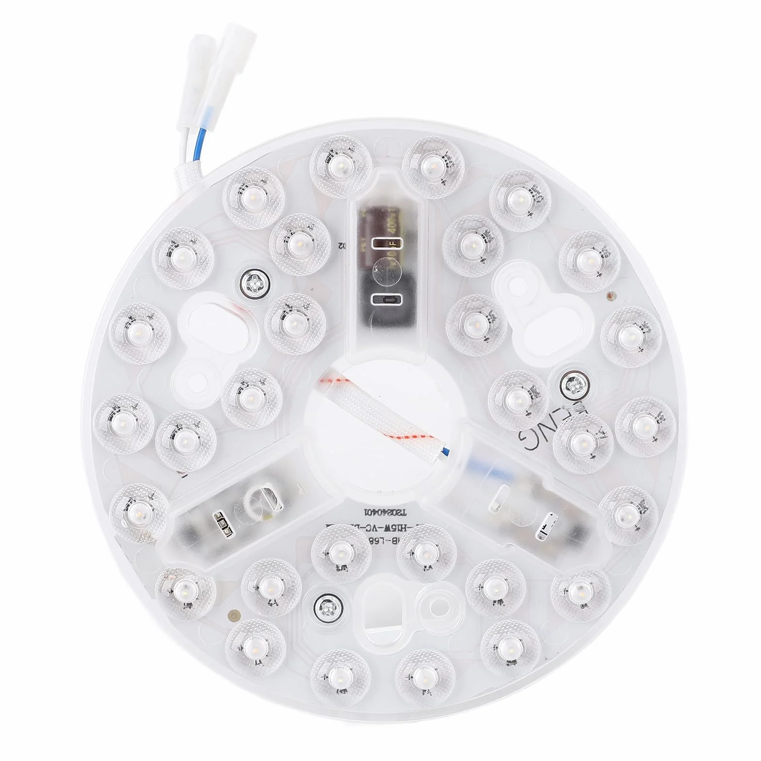 SENECESLI 15W 5.3Inch Panel de Luz de Ventilador de Techo LED, 3CCT 3000K 4200K 6500K, DIMBILE 100-5%