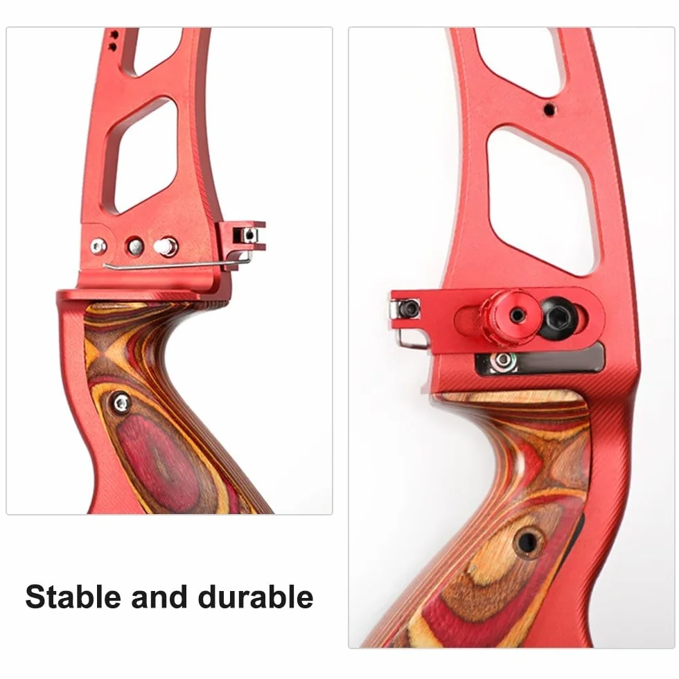 MiOYOOW Tiro con arco Soporte de flecha magnético con flecha trasera ajustable con almohadilla lateral de flecha/tornillo/llave para arco recurvo