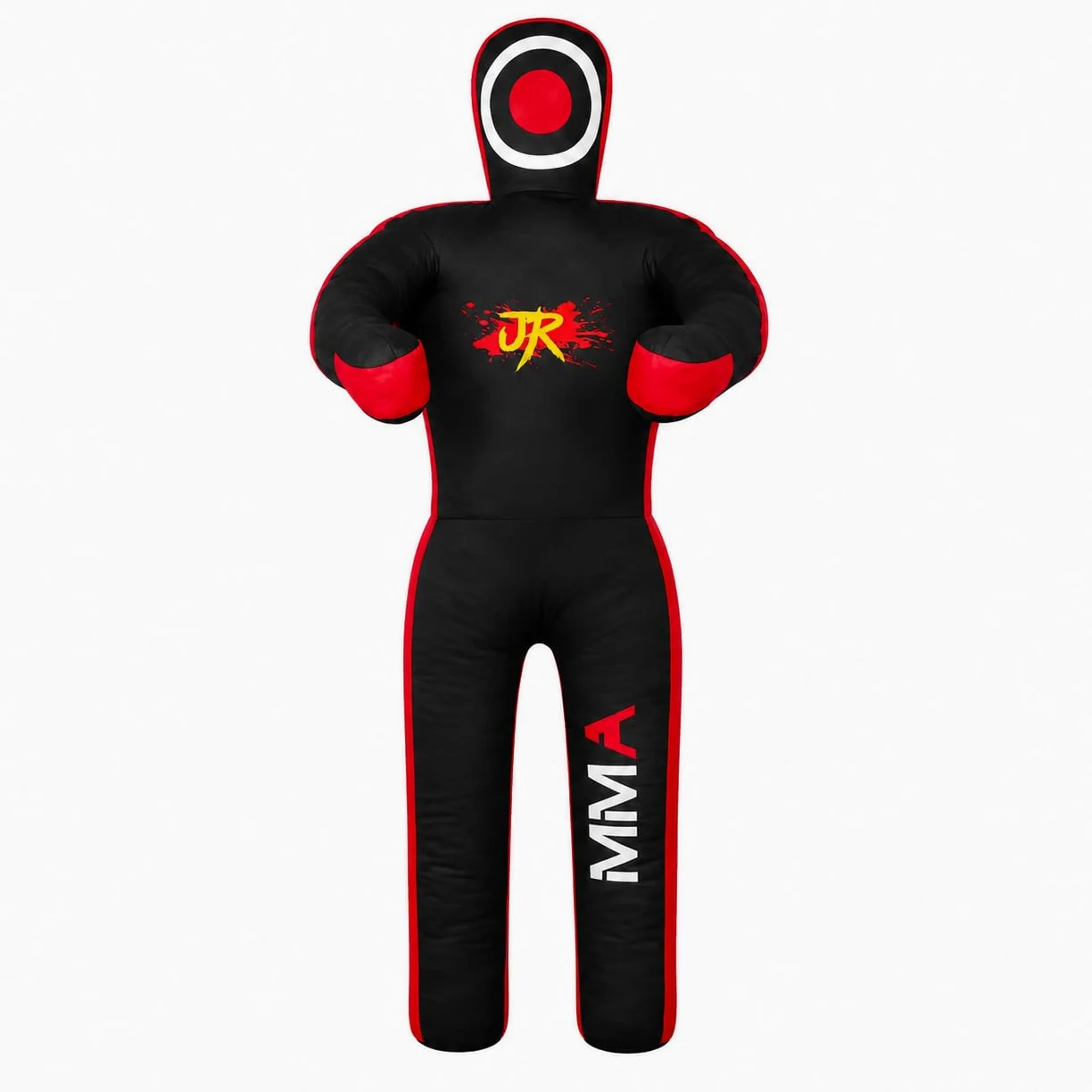 Maniquí de práctica de MMA (posición de pie) para boxeo, lucha, lanzamiento, agarre, karate, jiu-jitsu, entrenamiento de lucha libre, sin relleno