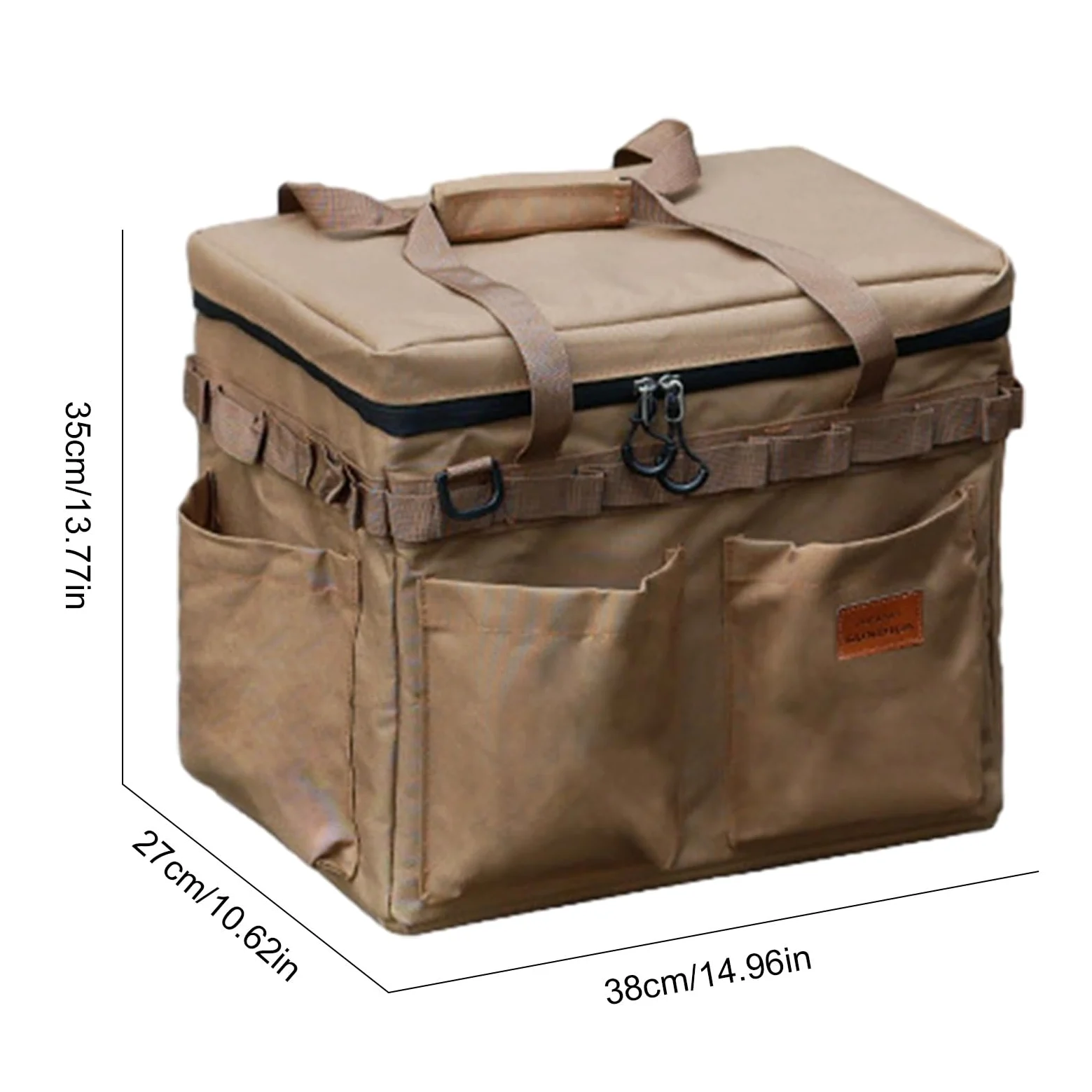 Bolsa De Camping Organizador Exterior Impermeable con Gran Capacidad | Bolsa De Mano Para El Camping Con Almacenamiento De Herramientas Para Senderismo Mochilero Pesca Viaje Herramientas Y Equipo