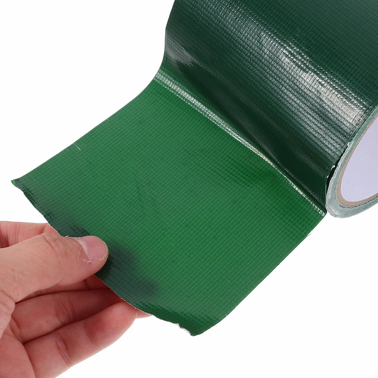 Cinta de Reparación para Toldos de Nylon Diseño Protector y Resistente al Desgaste para Reparación y Equipo al Aire Libre, 1 Rollo Verde