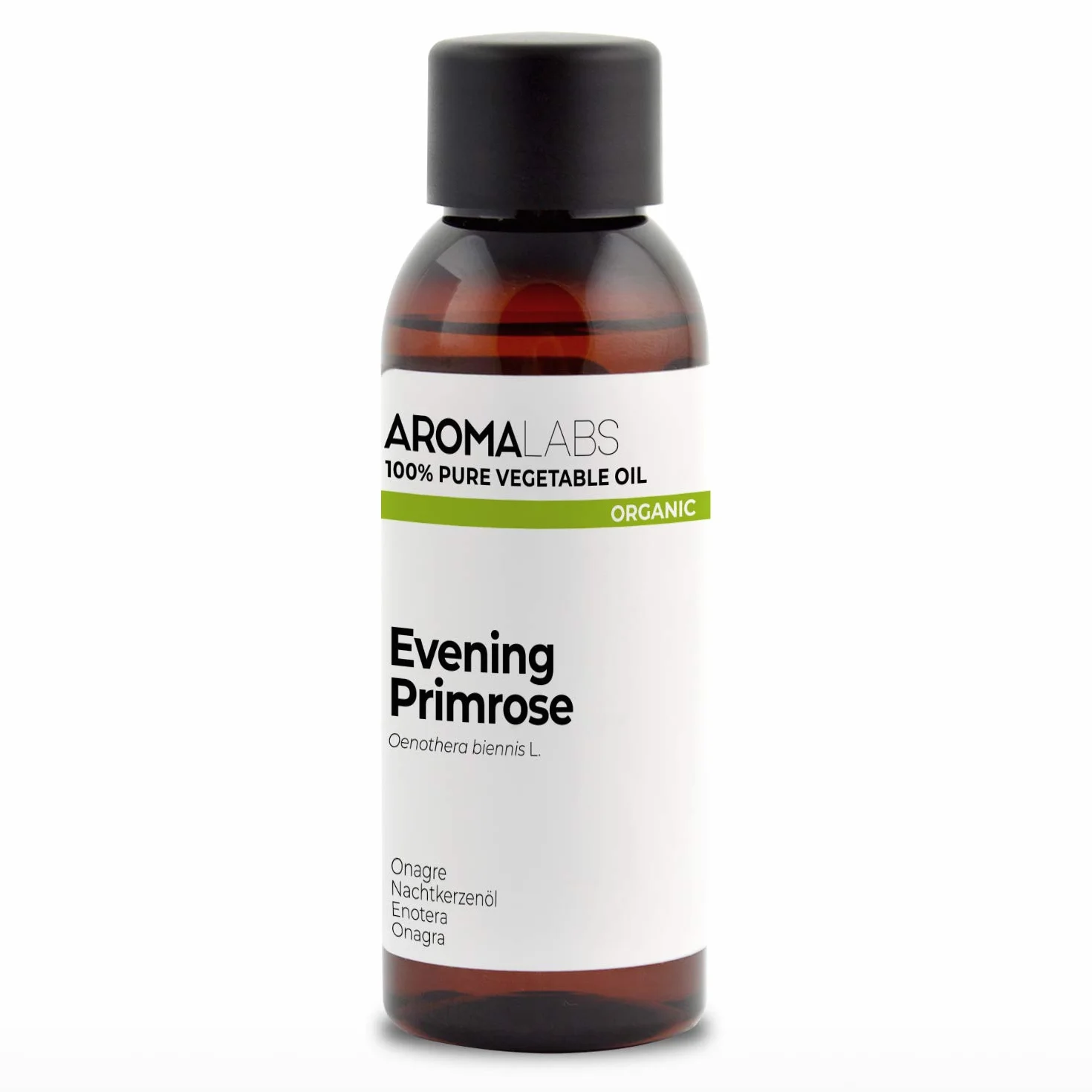 Aceite de Onagra BIO 50 mL Aceite Vegetal Virgen Certificado AB Aroma Labs