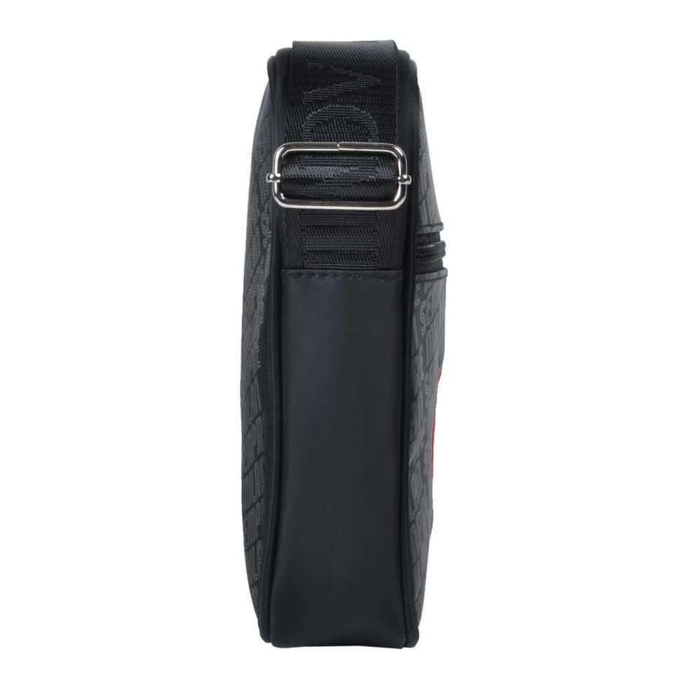 Ac Milan 143414 Milan, Bolso Unisex Adulto, Negro