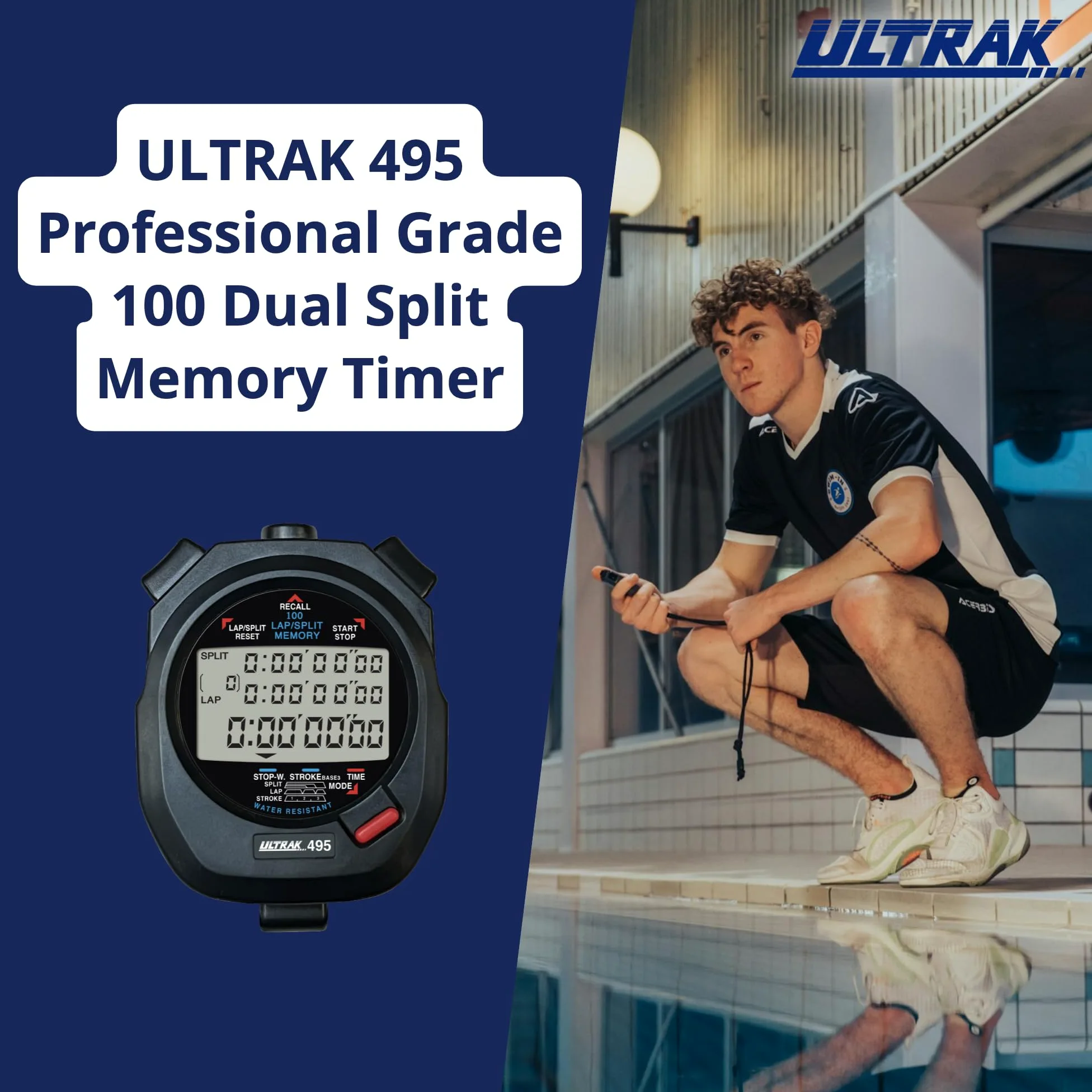 Ultrak 100 Lap Memoria Temporizador