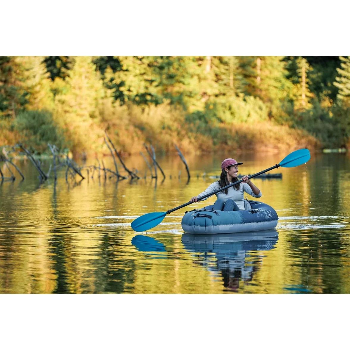 AQUAGLIDE Backwoods, Kayak Inflable Ultraligero