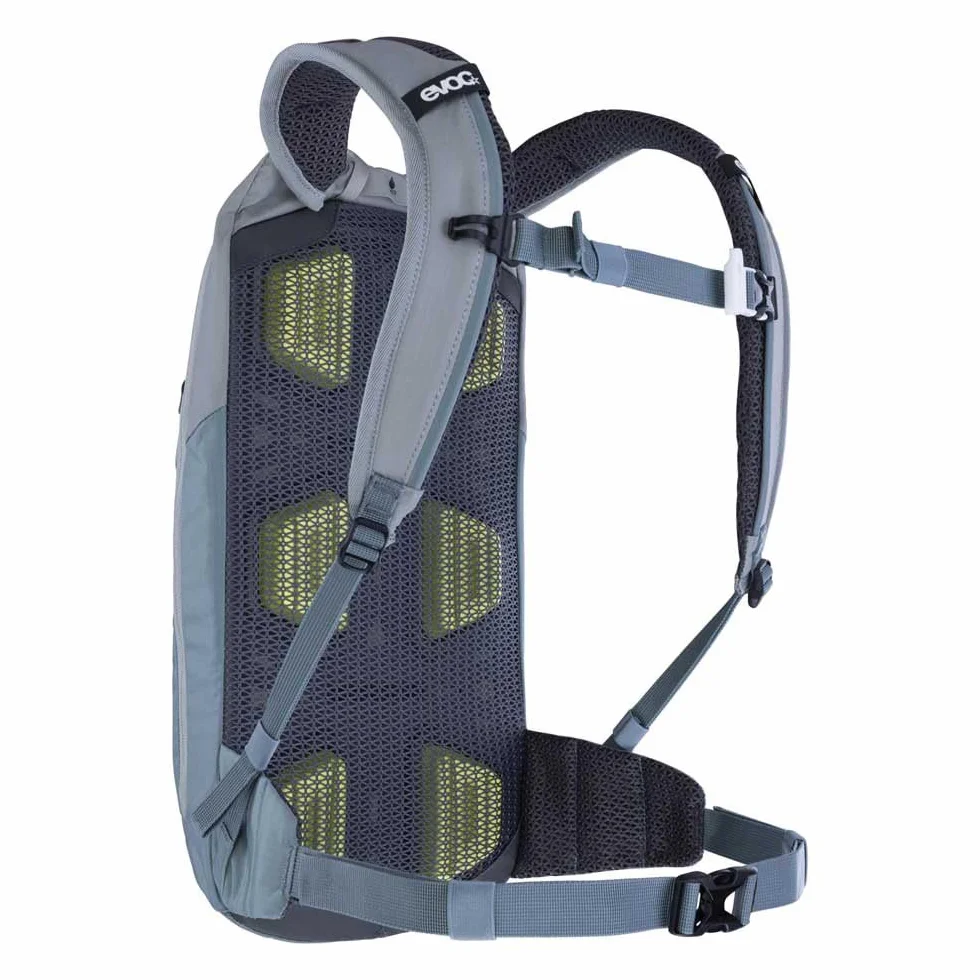 EVOC STAGE 6, Backpack (verstellbare Schultergurte durch BRACE LINK, AIR FLOW CONTACT SYSTEM, wählbar mit Trinkblase oder ohne, inkl. Werkzeugfach, One Size)