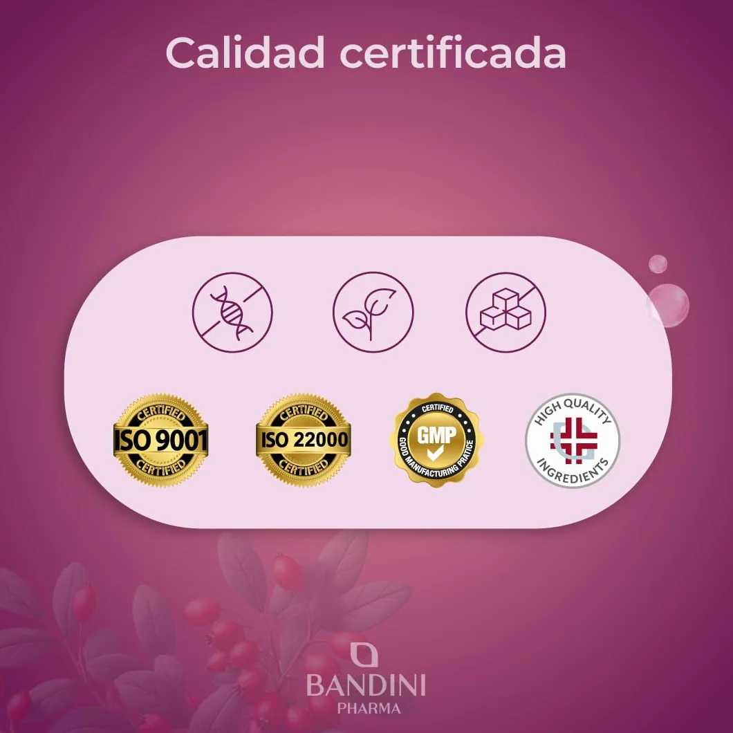 Bandini Berberina 1000mg 180 comprimidos veganos Berberis Aristata 97% Cromo Pimienta Negra