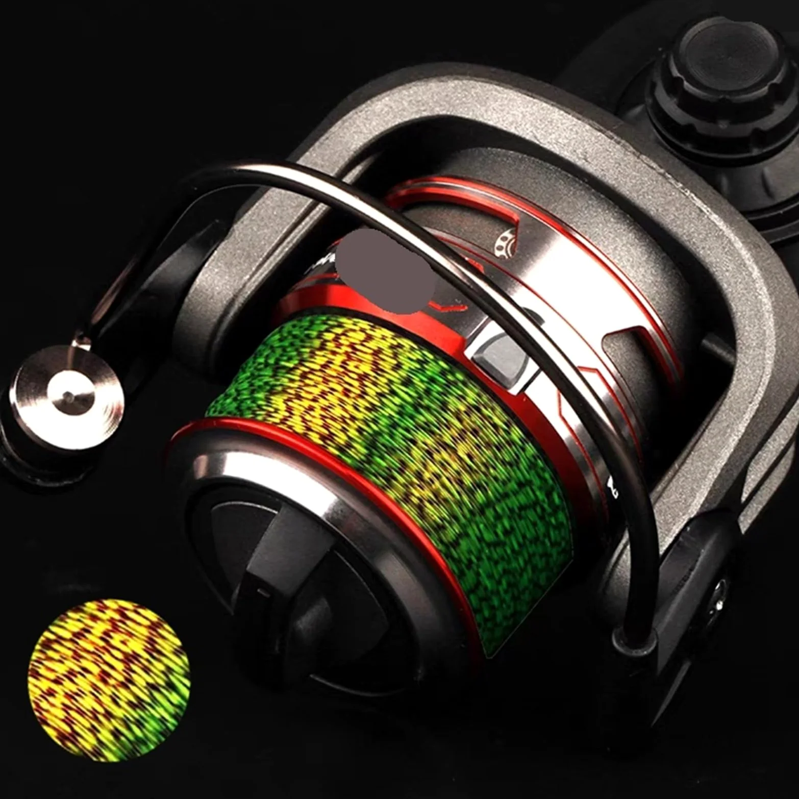 Hilo De Pescar Línea de Pesca Invisible con Puntos 3000 m, monofilamento superresistente, Nailon Recubierto fluorocarbono, línea hundimiento for Mosca