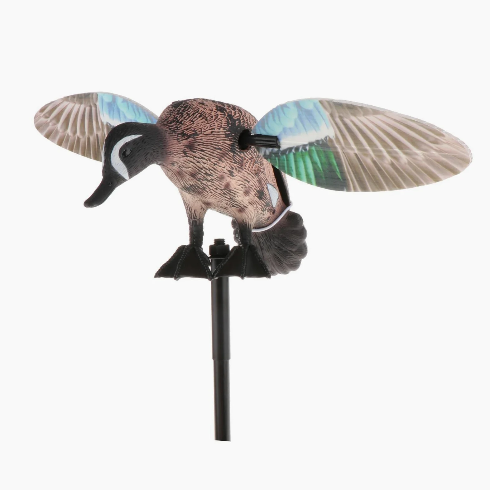 Señuelo de caza al aire libre verde azulado pato movimiento señuelo Hunter accesorios eléctricos